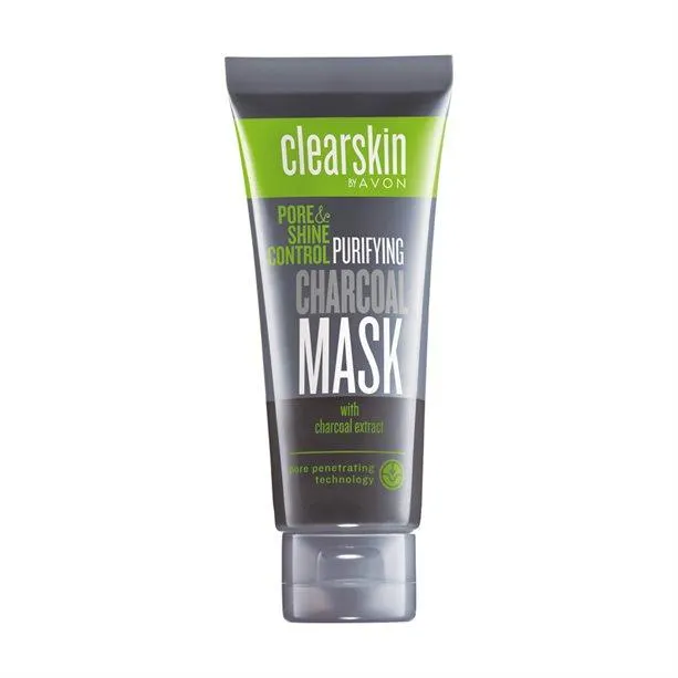 Čisticí pleťová maska s výtažkem z černého uhlí Clearskin