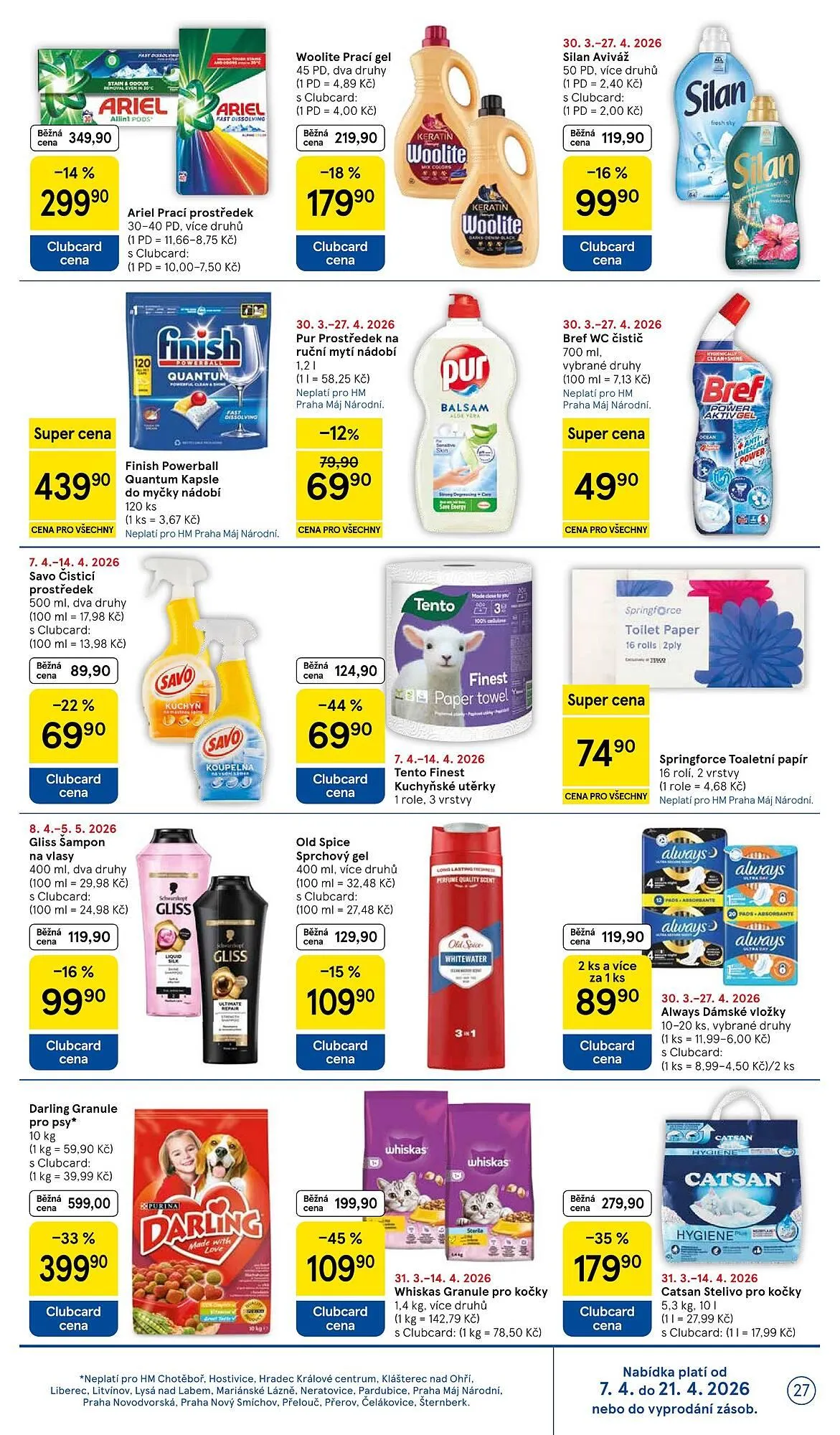 Tesco leták - 7. dubna 14. dubna 2026 - Page 27