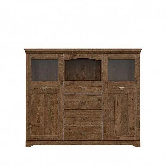 PATRAS vitrína KOM2W4S, dub april