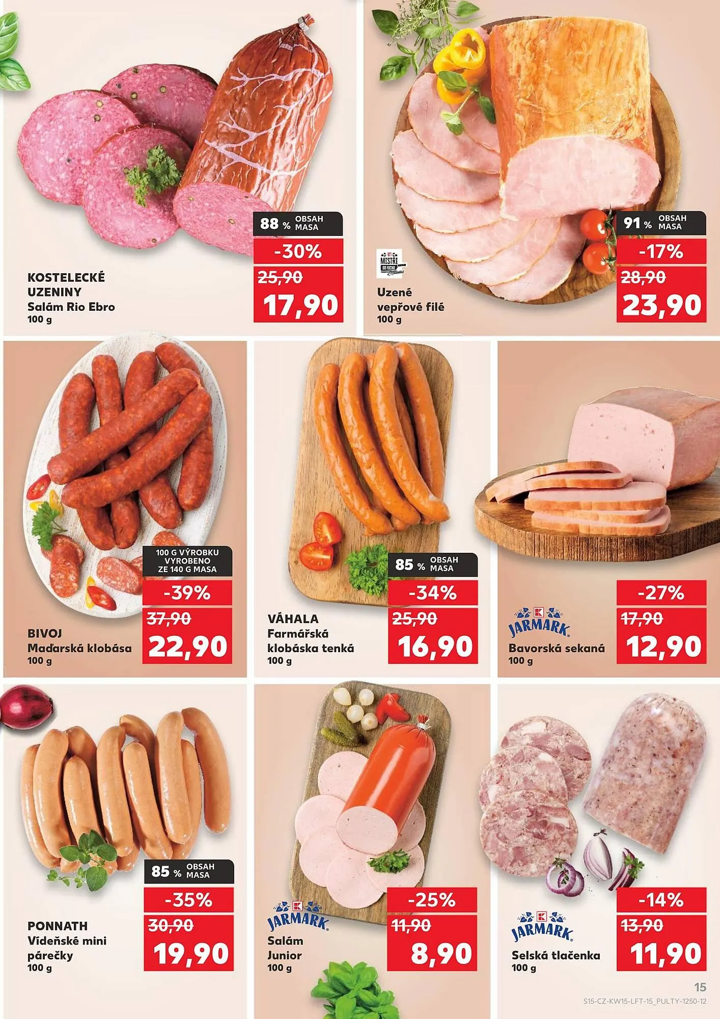 Kaufland leták - 8. dubna 14. dubna 2026 - Page 15