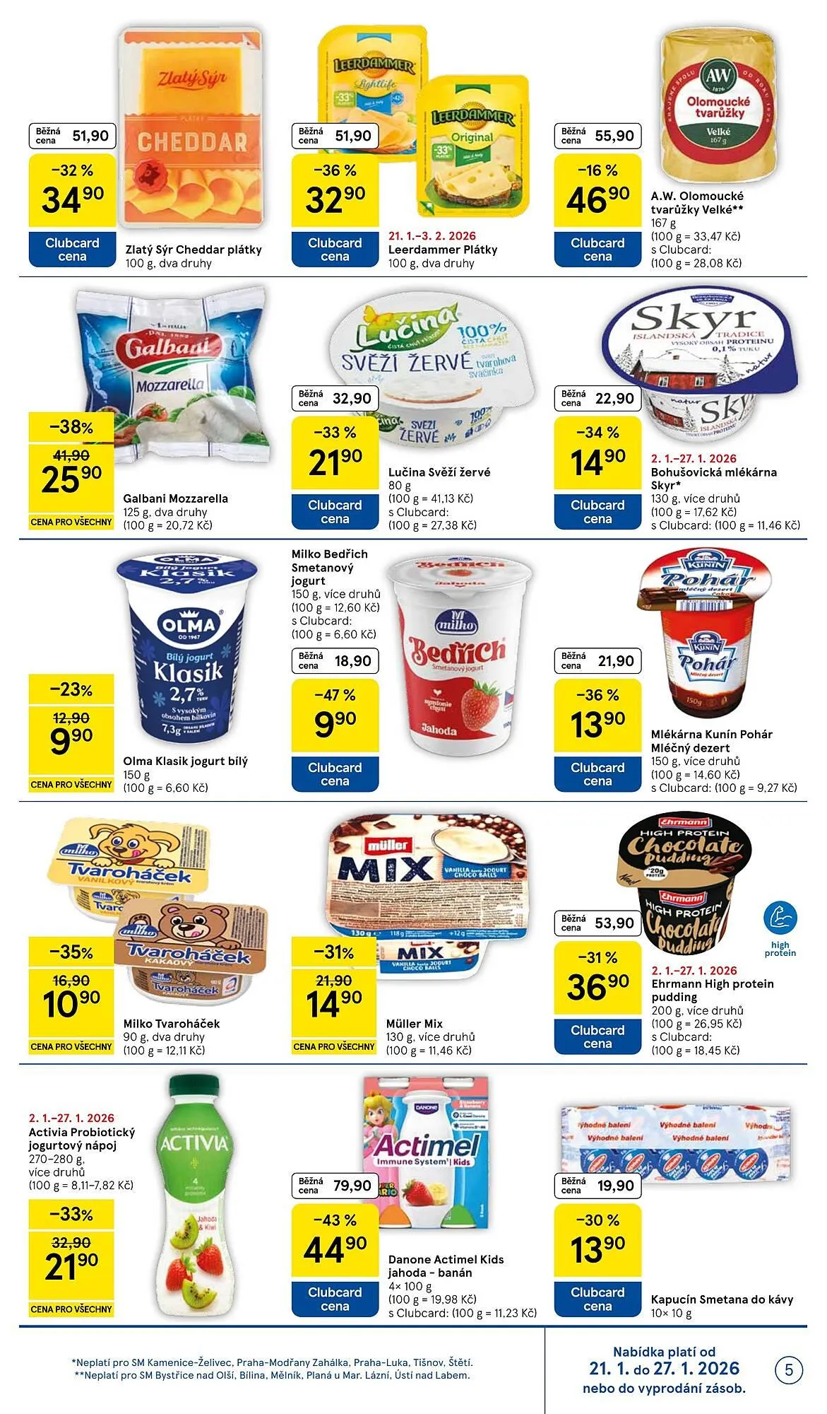 Tesco leták - 21. ledna 27. ledna 2026 - Page 5