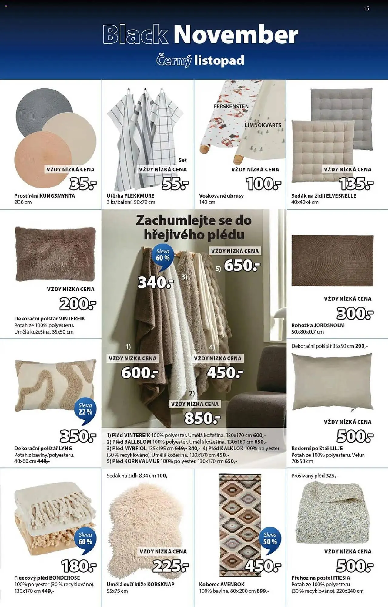 JYSK leták - 12. listopadu 23. listopadu 2025 - Page 15