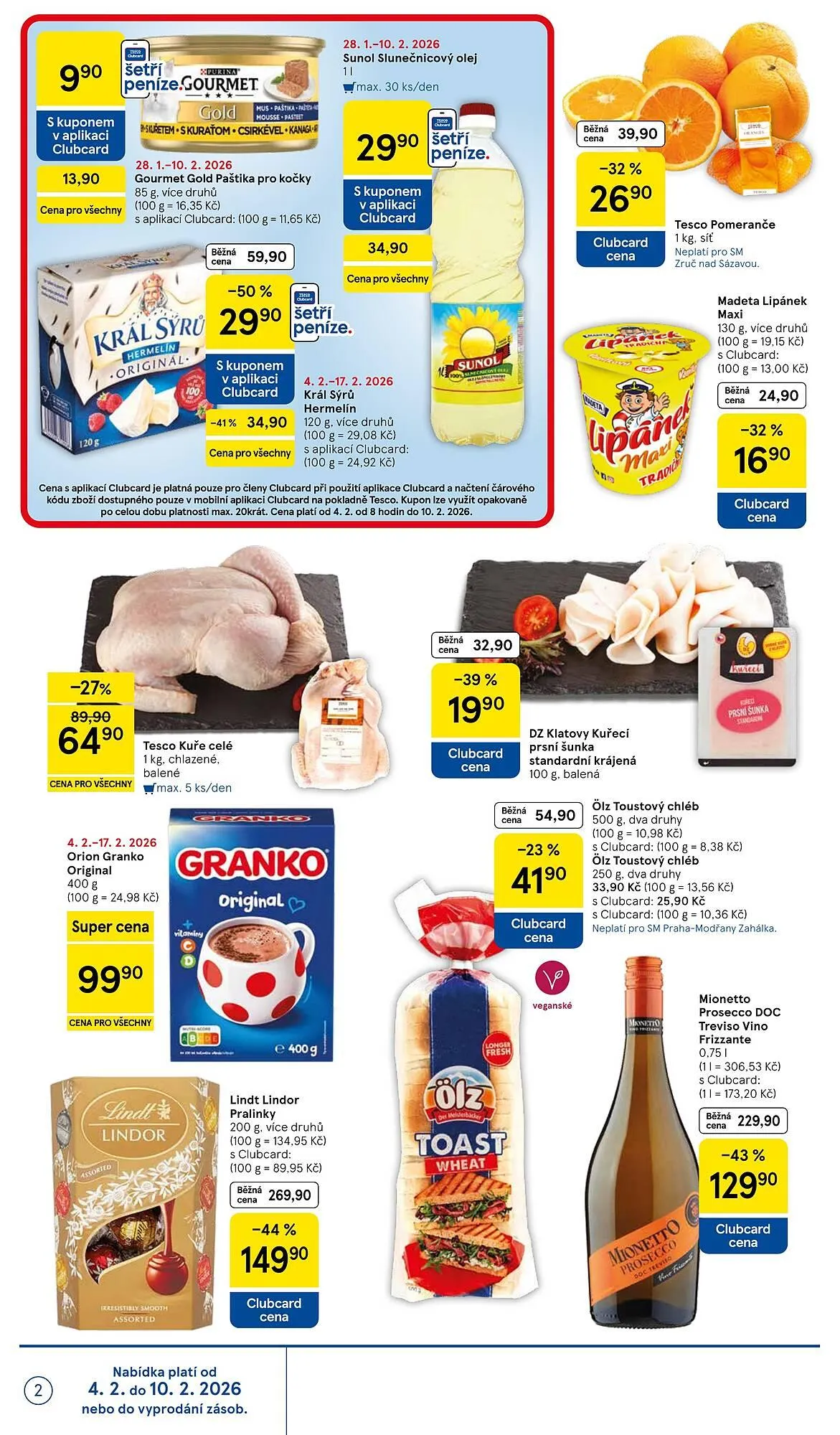 Tesco leták - 4. února 10. února 2026 - Page 2