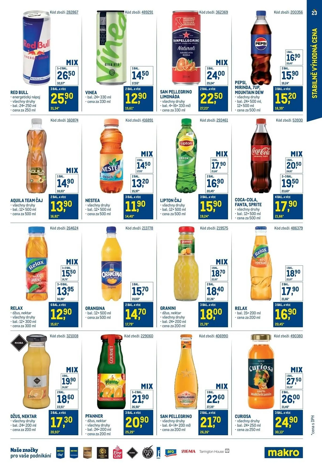 Makro leták - 24. září 18. listopadu 2025 - Page 23