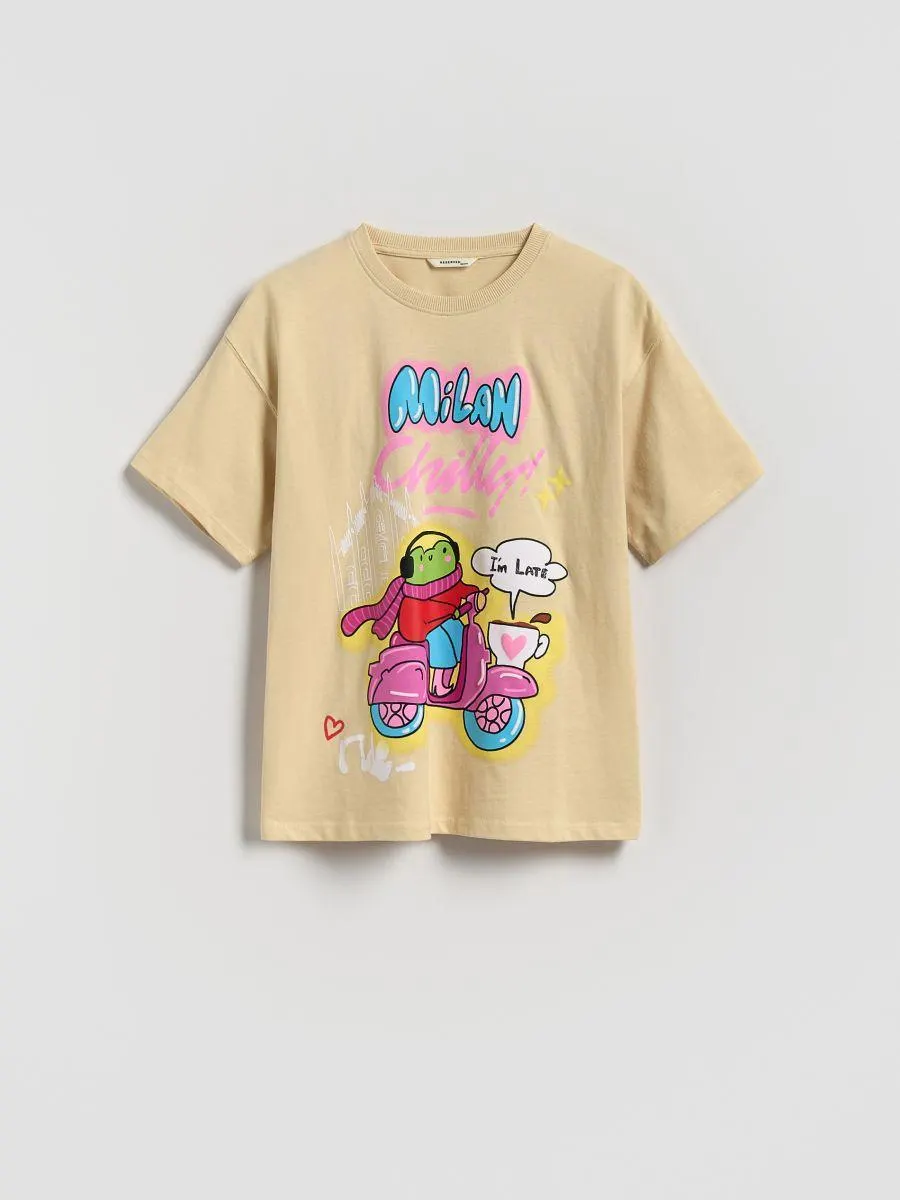 Bavlněné tričko s potiskem