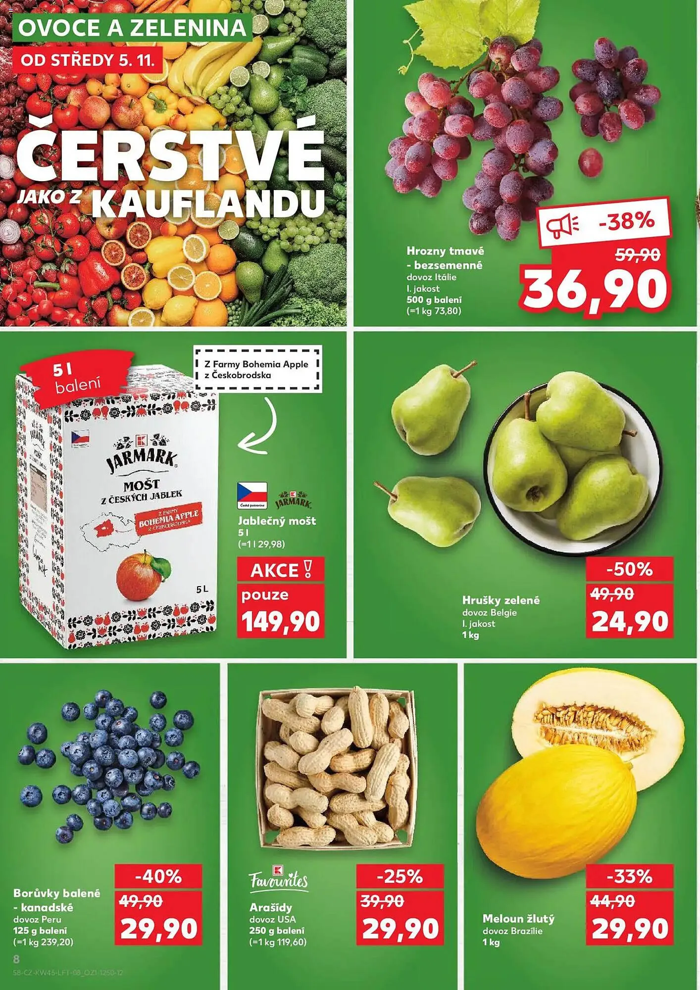 Kaufland leták - 5. listopadu 11. listopadu 2025 - Page 8