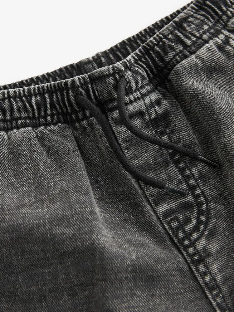 Šedá - Kraťasy s kapsami (3-16 let)