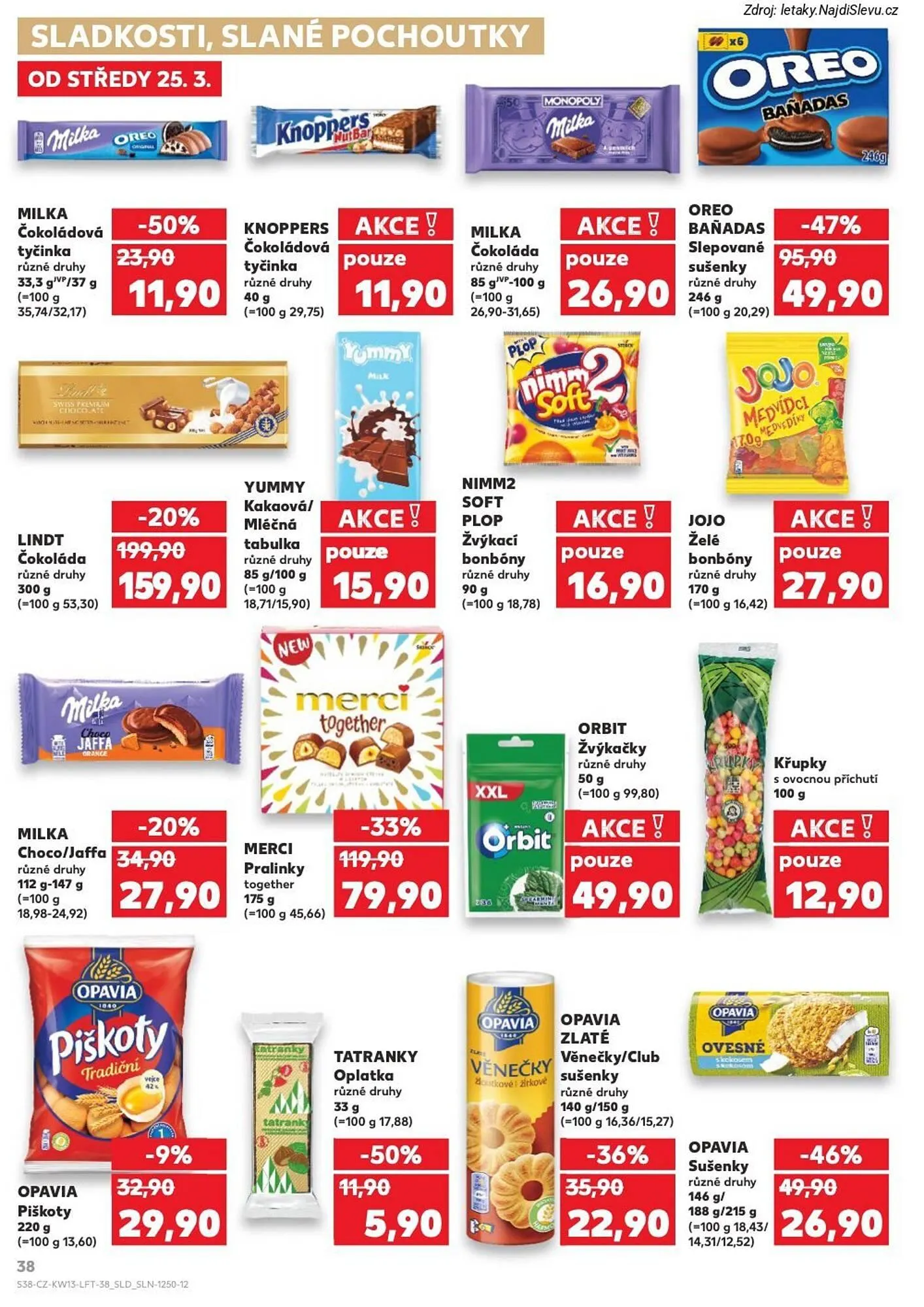 Kaufland leták - 25. března 31. března 2026 - Page 38