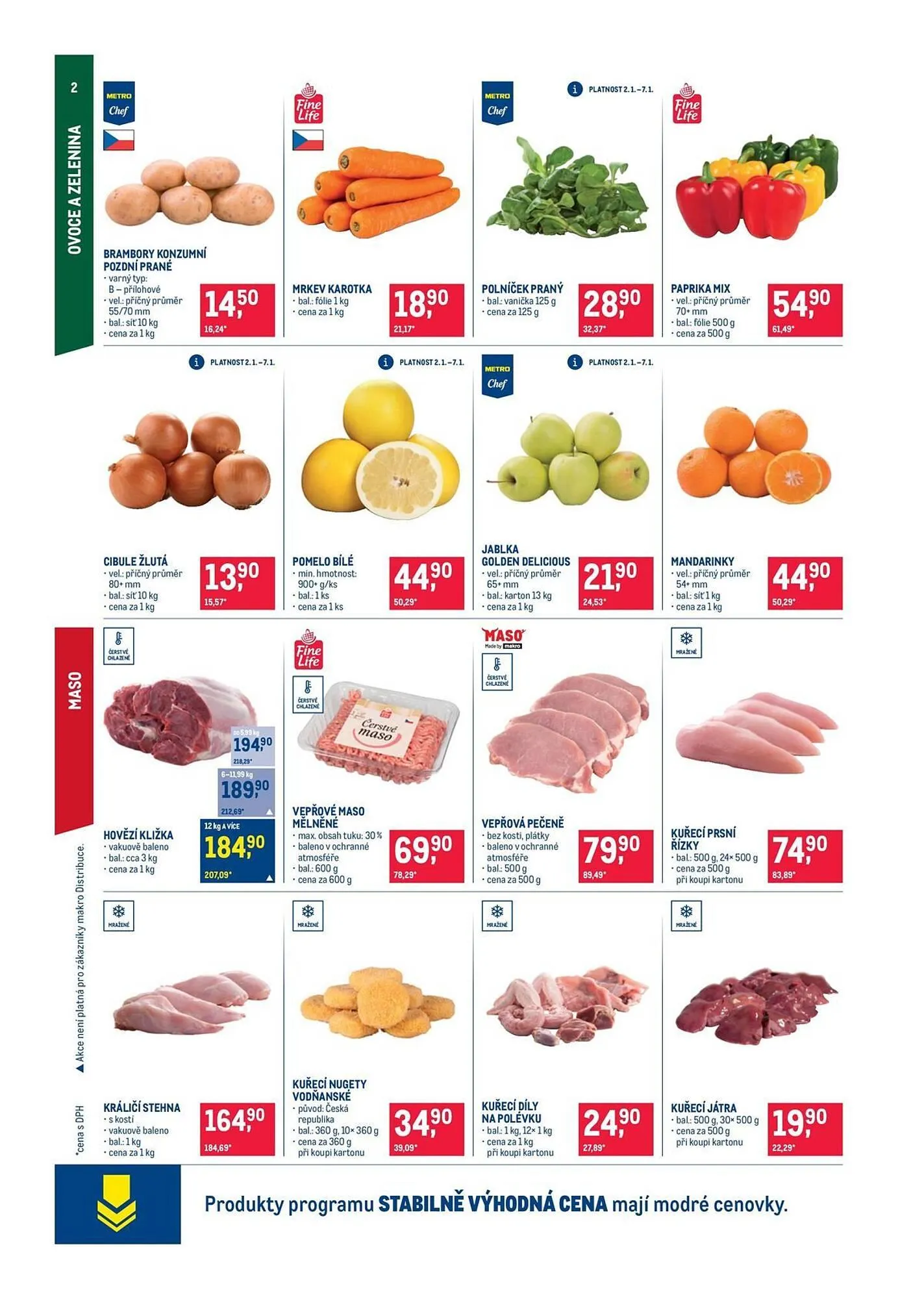 Makro leták - 27. prosince 14. ledna 2025 - Page 2