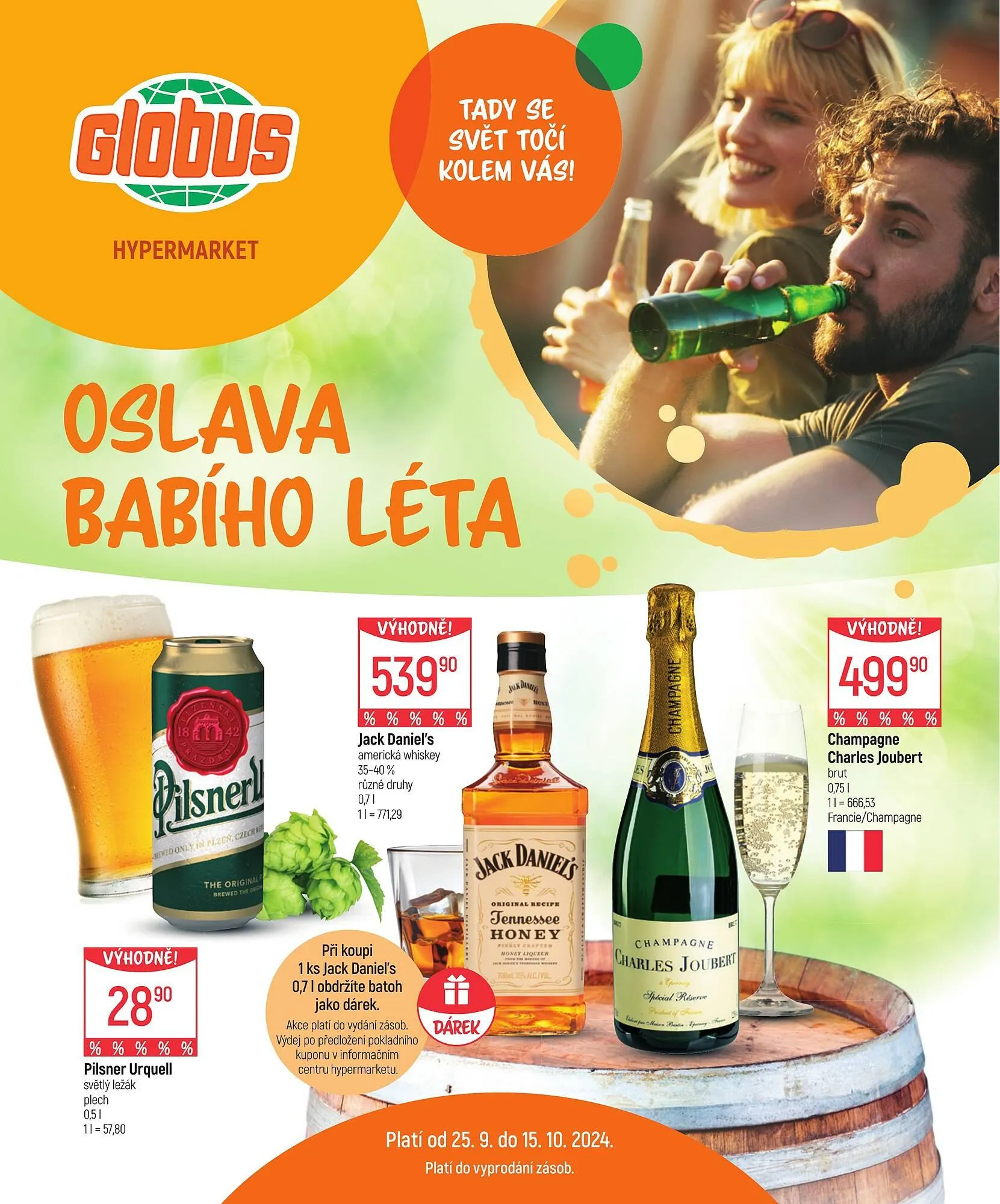 Globus leták - 25. září 15. října 2024 - Page 1