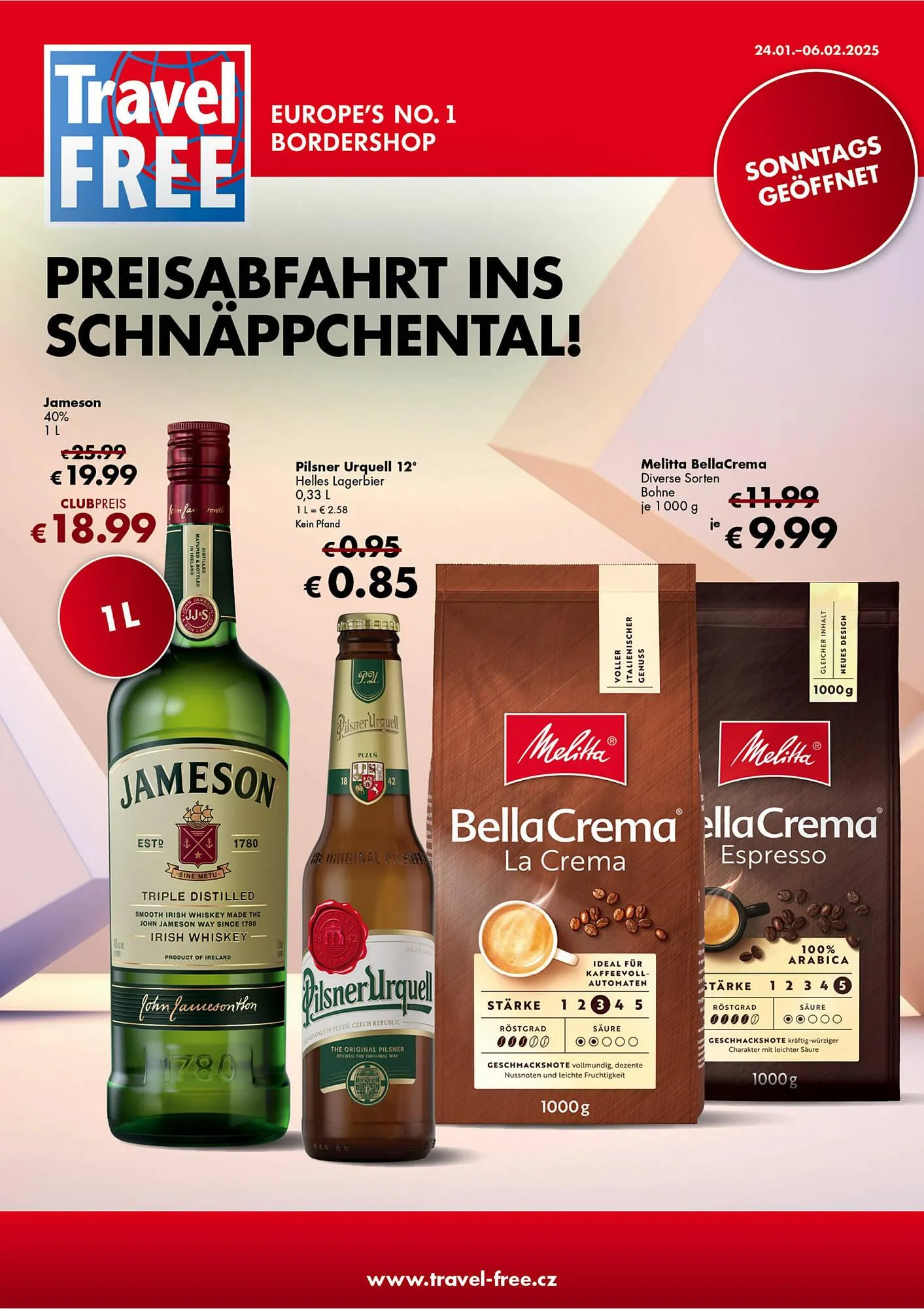 TRAVEL FREE leták - 1