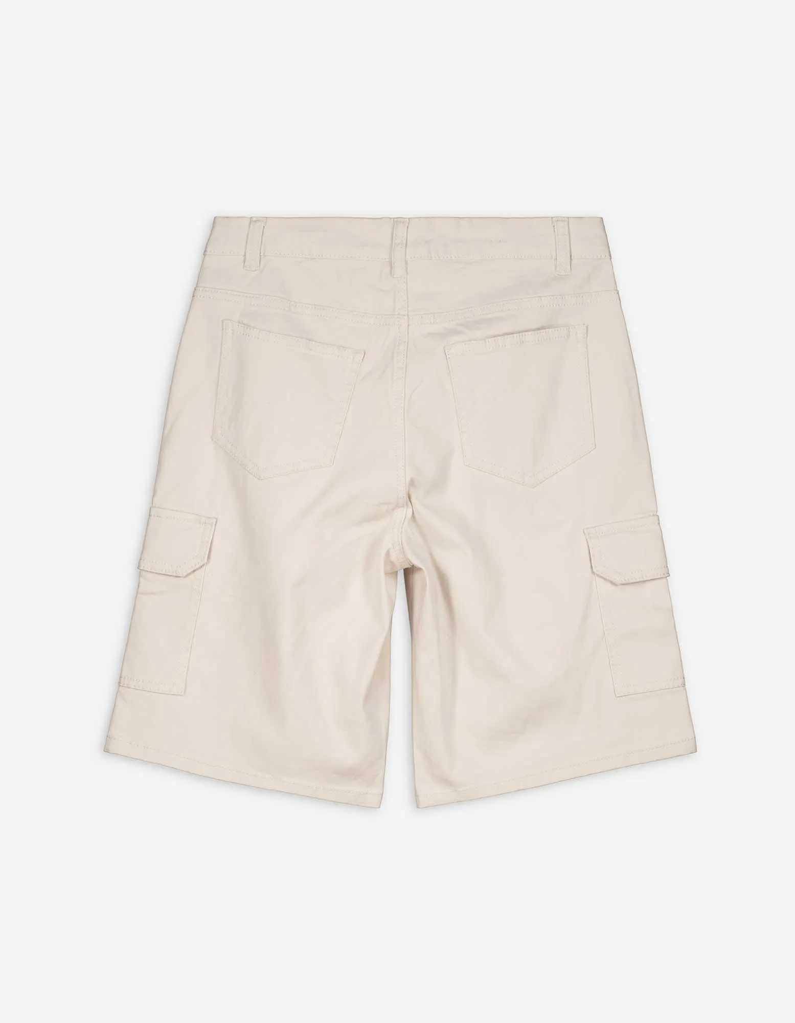 Bermudy - Twill - béžová