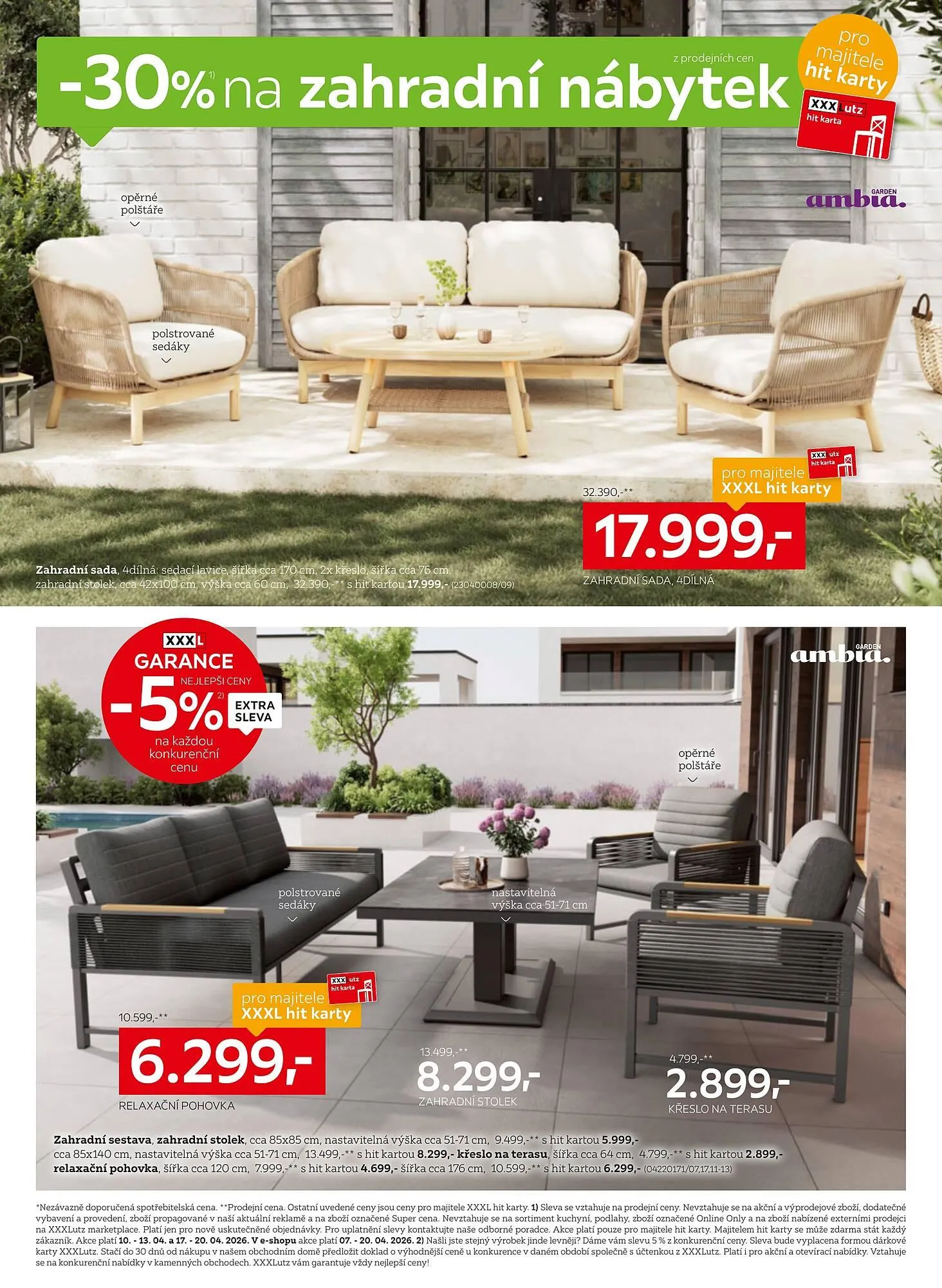 XXXLutz leták - 7. dubna 19. dubna 2026 - Page 2