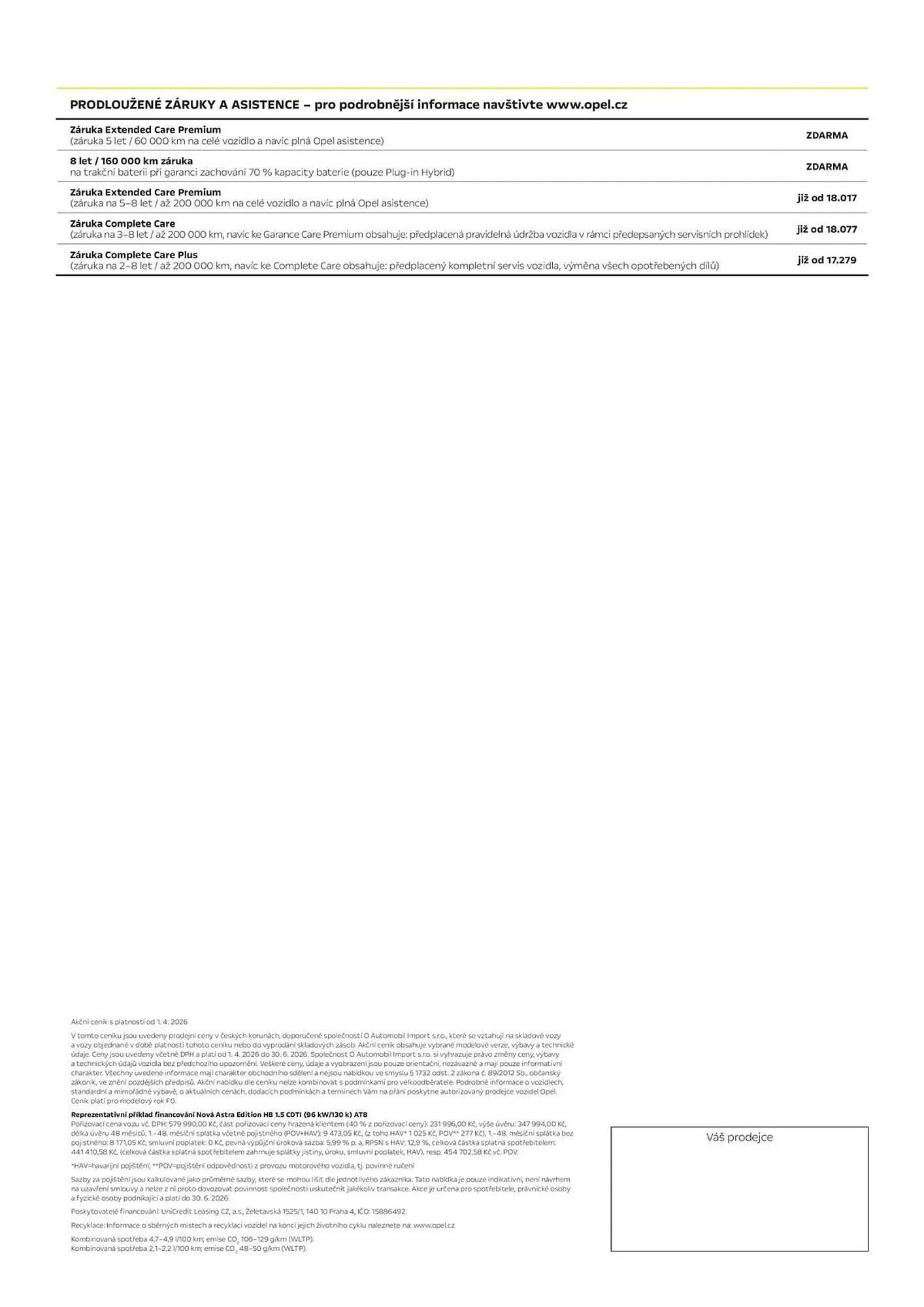 Opel leták - 3. dubna 30. června 2026 - Page 5