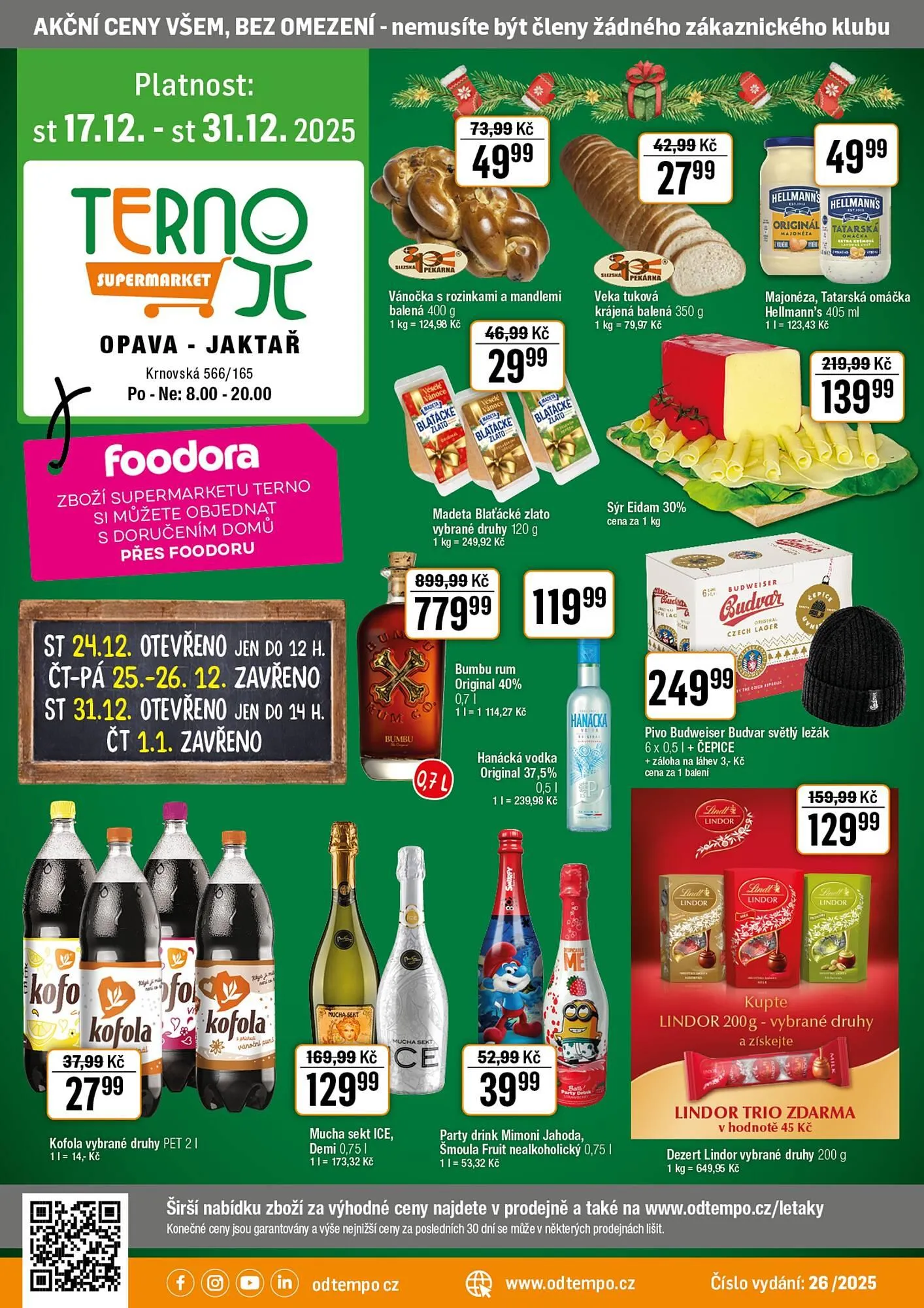 TEMPO leták - 17. prosince 31. prosince 2025 - Page 1