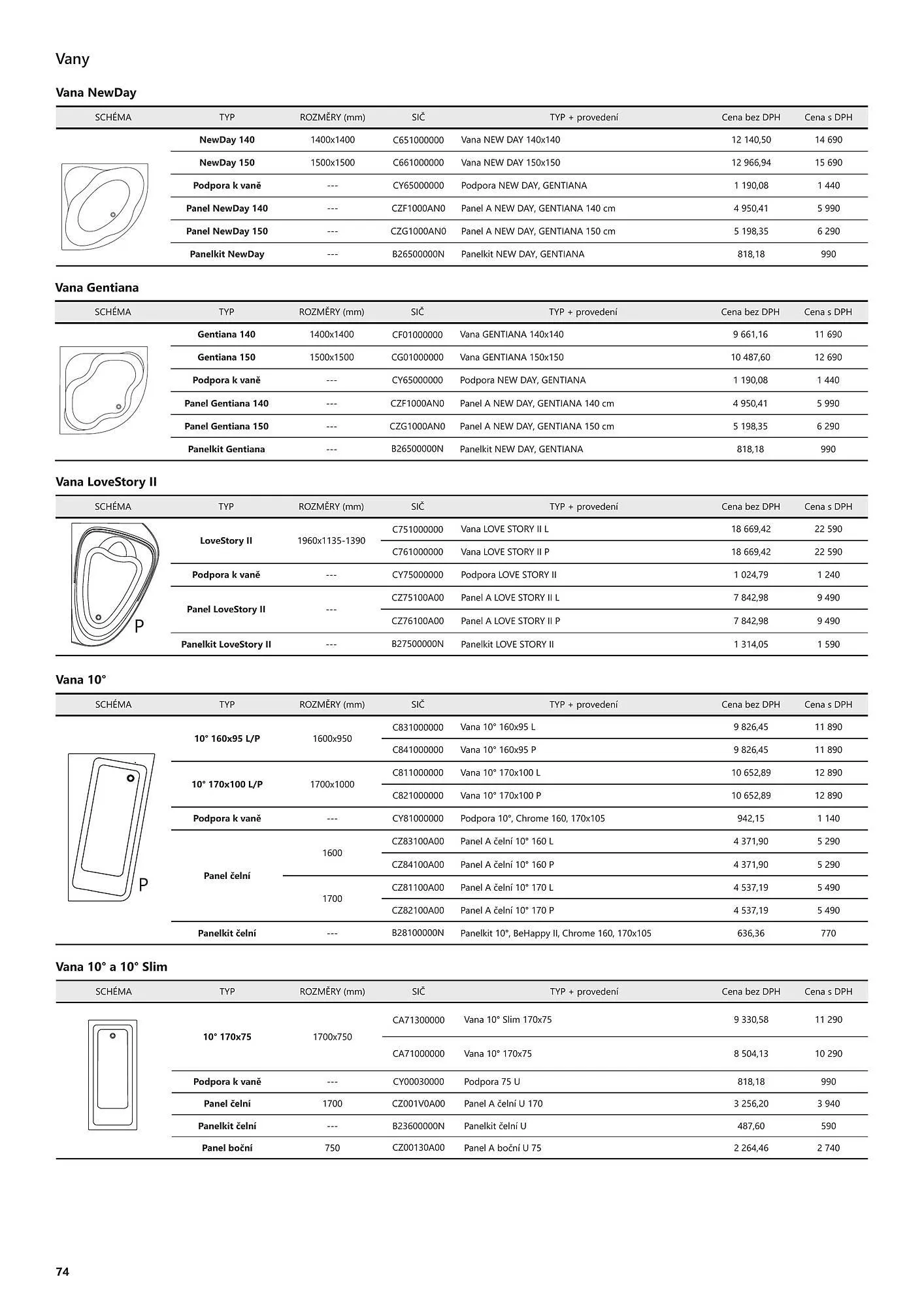 Ravak leták - 11. ledna 28. prosince 2023 - Page 74