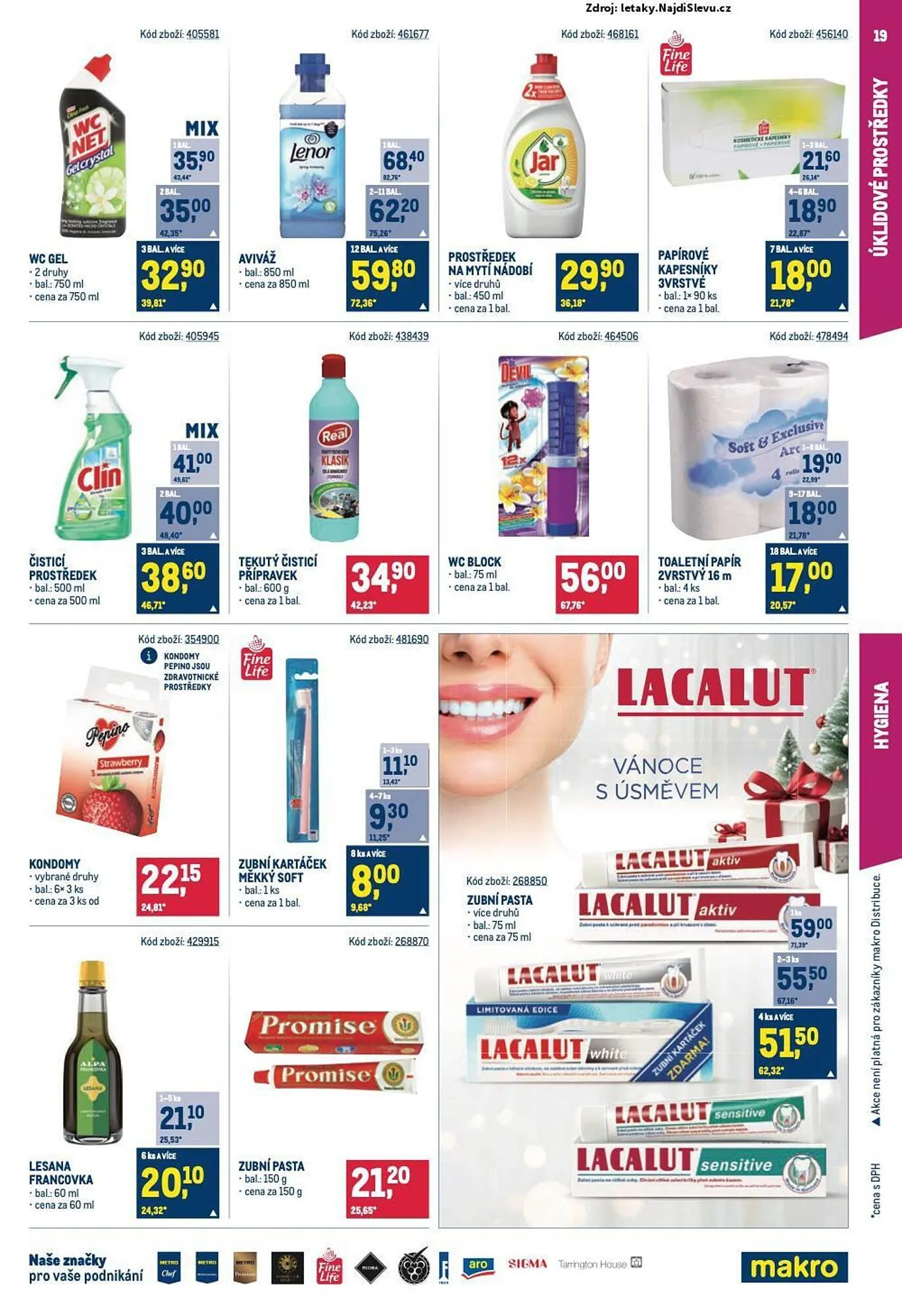 Makro leták - 20. listopadu 3. prosince 2024 - Page 19