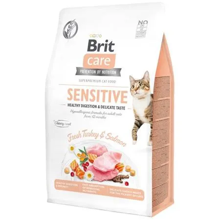 Brit Care Cat Grain-Free Sensitive Healthy Digestion & Delicate Taste 400 g