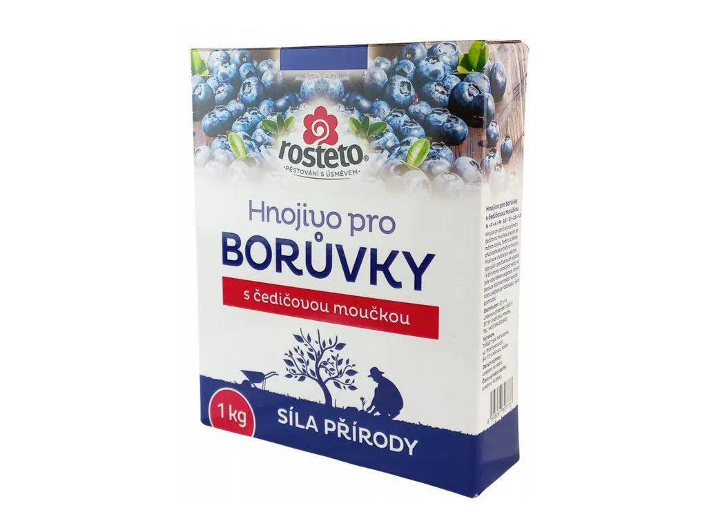 Hnojivo Rosteto s čedičovou moučkou - borůvky 1 kg