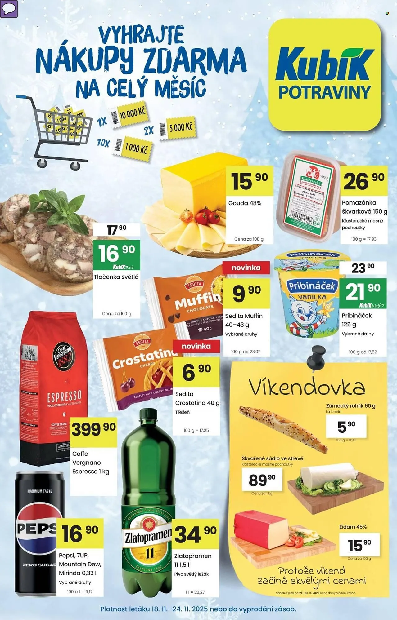 Kubík potraviny leták - 1