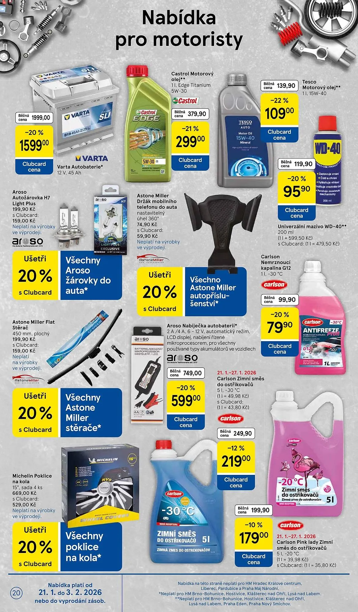 Tesco leták - 21. ledna 27. ledna 2026 - Page 20