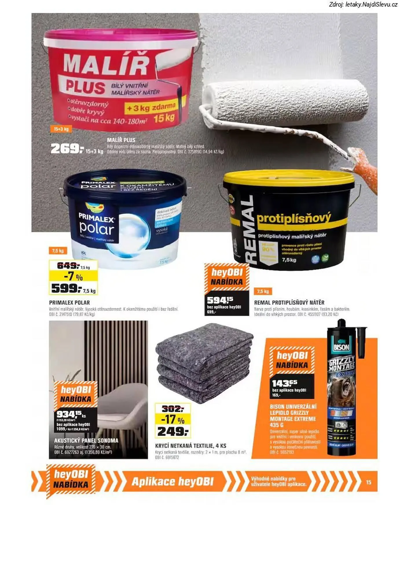 OBI leták - 1. prosince 31. prosince 2025 - Page 15