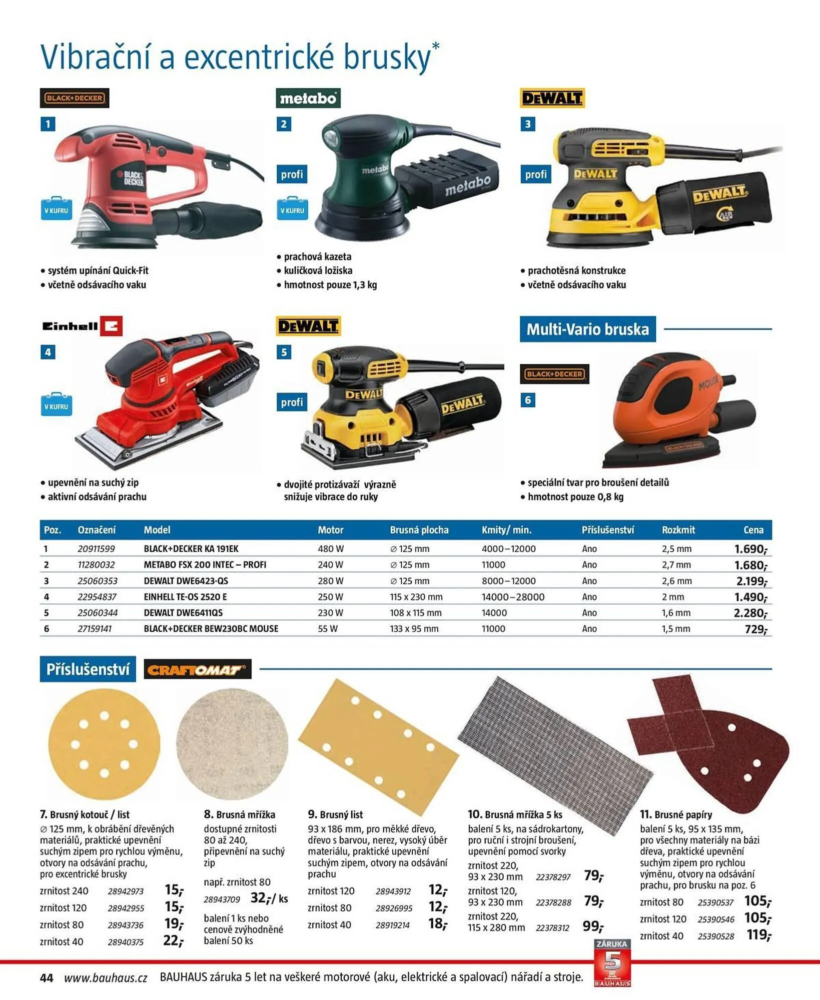 Bauhaus leták - 8. září 28. února 2025 - Page 44