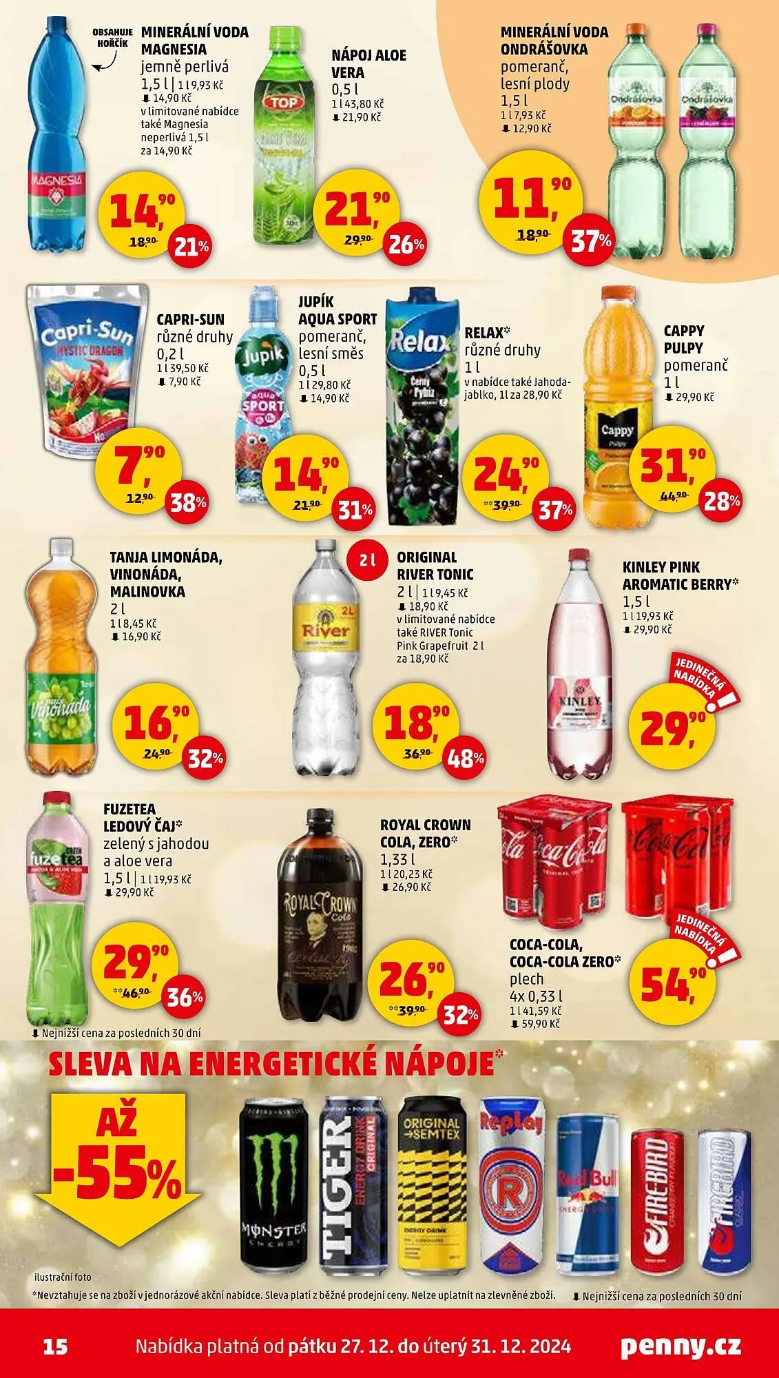 Penny Market leták - 27. prosince 31. prosince 2024 - Page 15