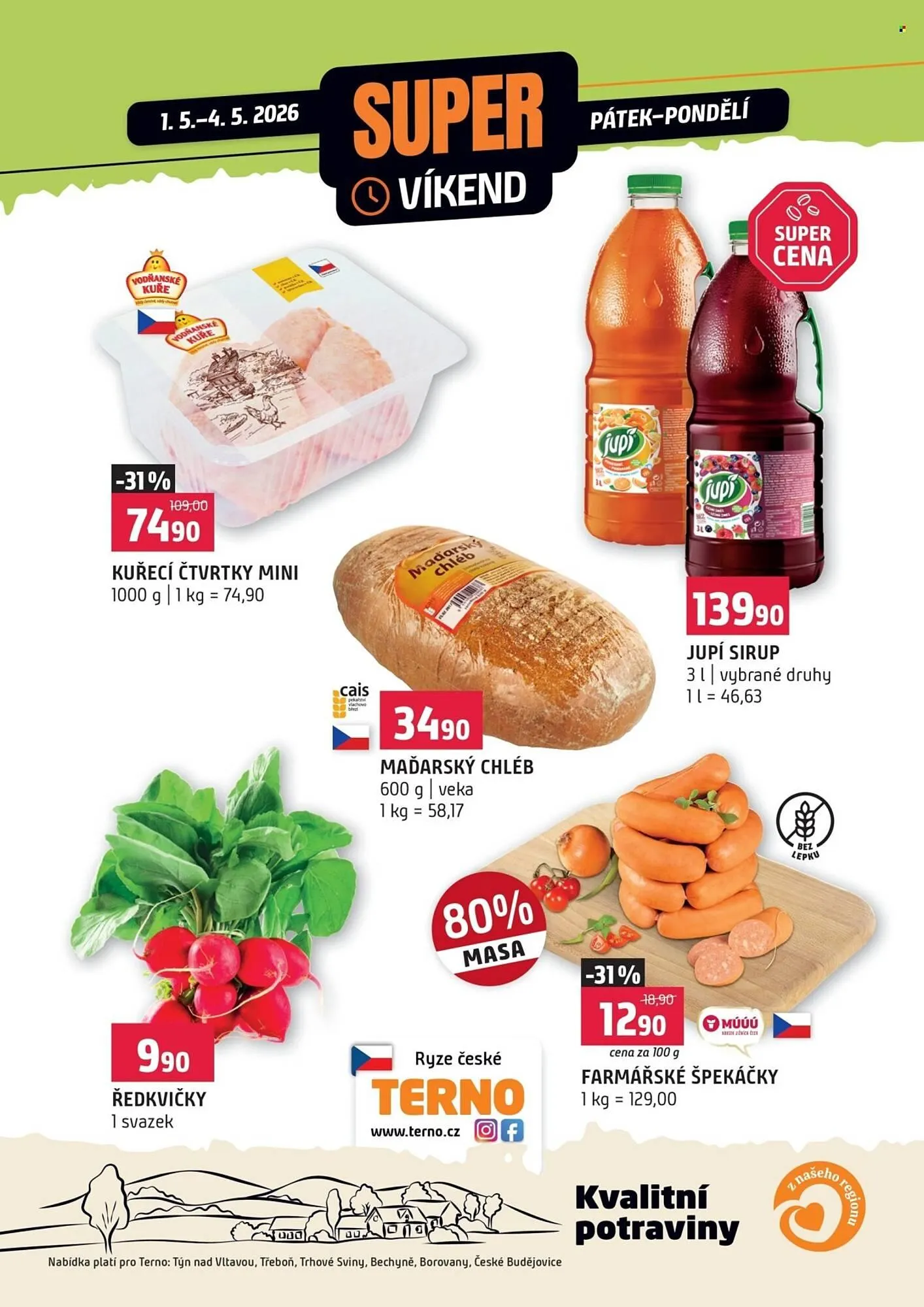 Terno leták - 1. května 4. května 2026 - Page 1