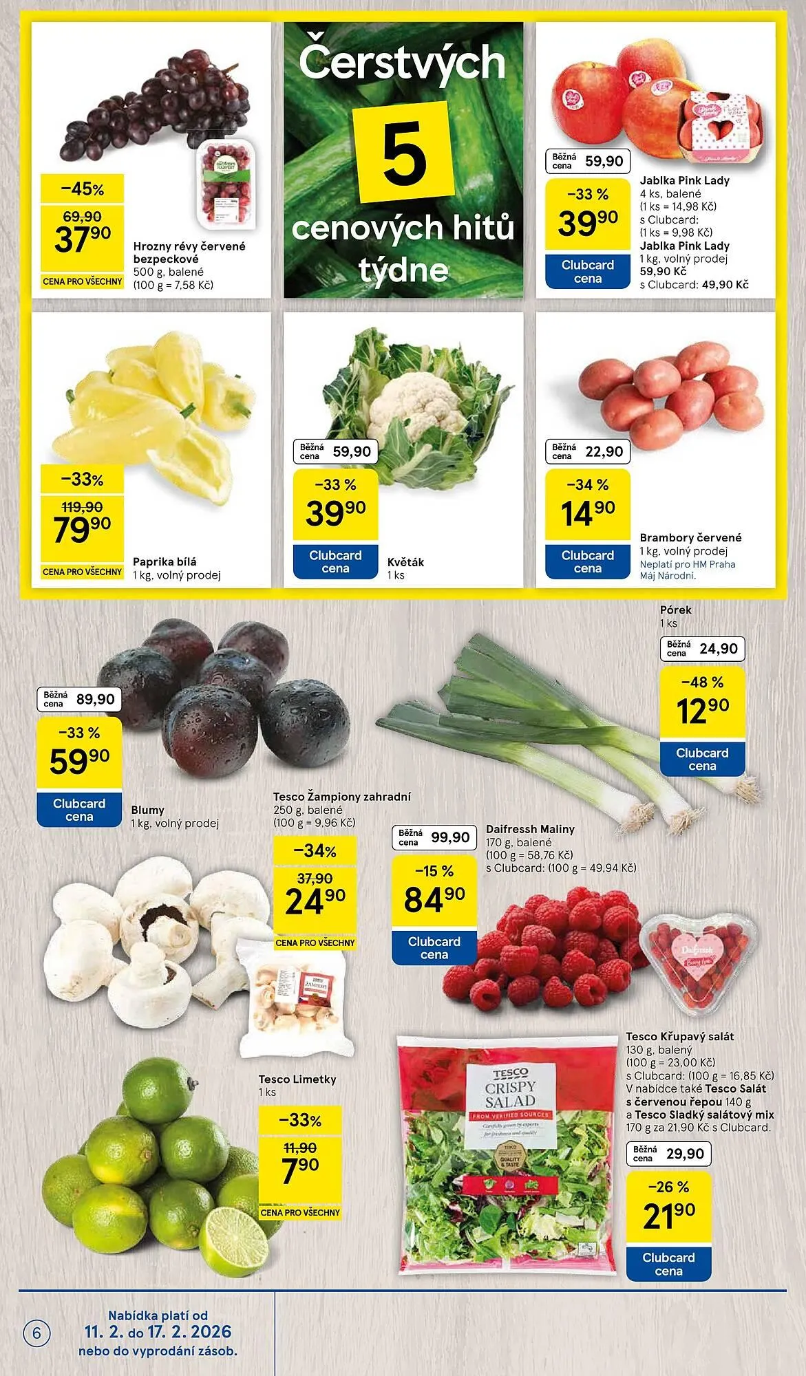 Tesco leták - 11. února 17. února 2026 - Page 6