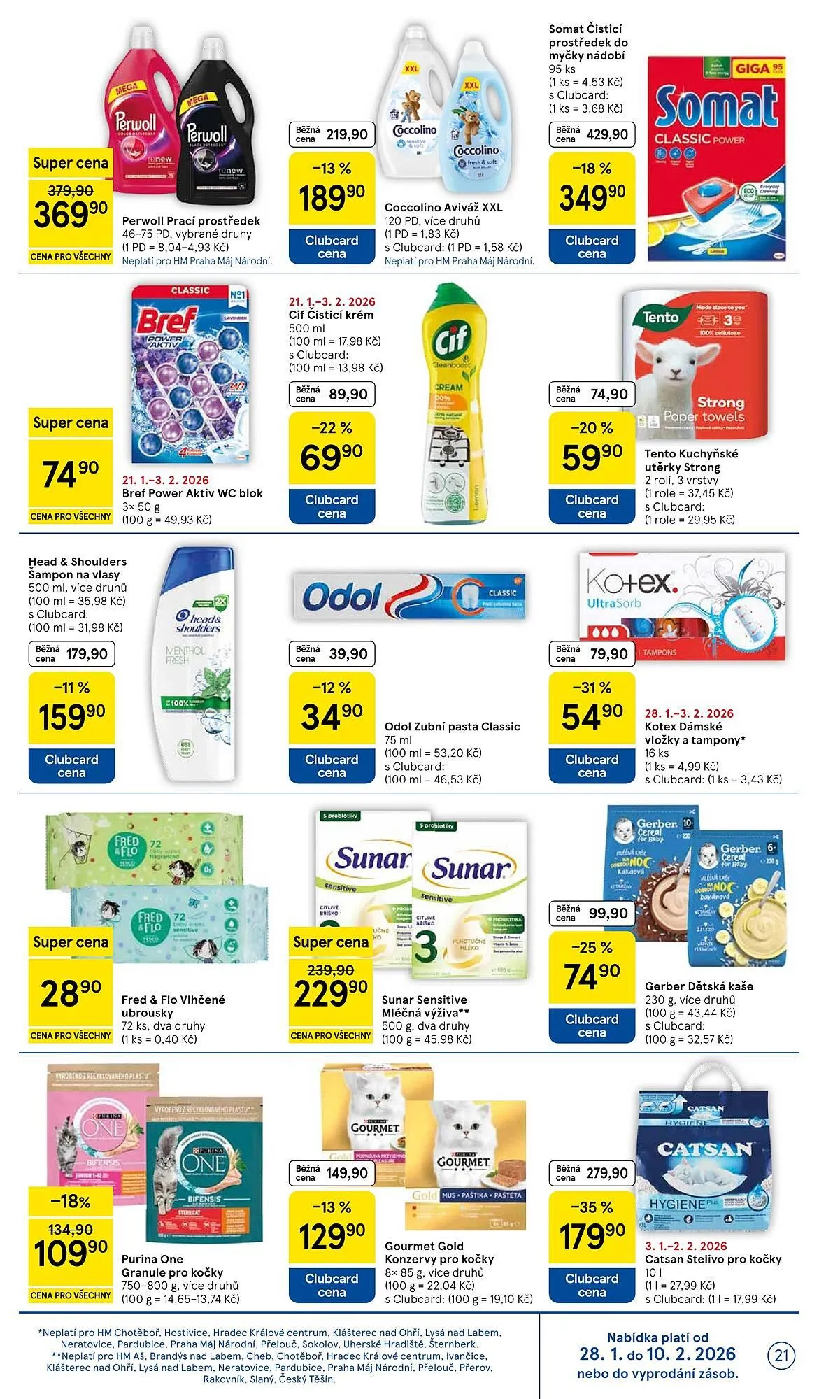 Tesco leták - 28. ledna 3. února 2026 - Page 21