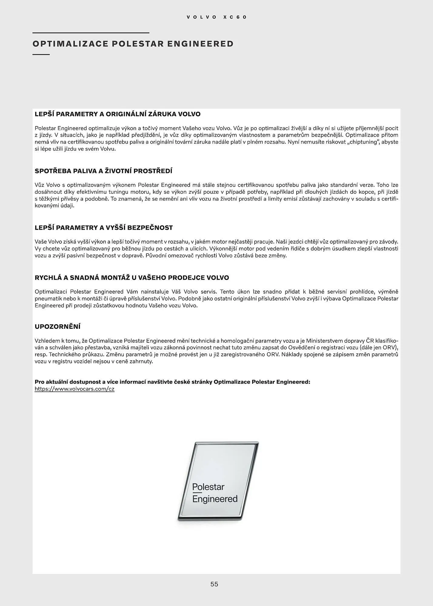 Volvo XC60 leták - 12. července 31. prosince 2024 - Page 56
