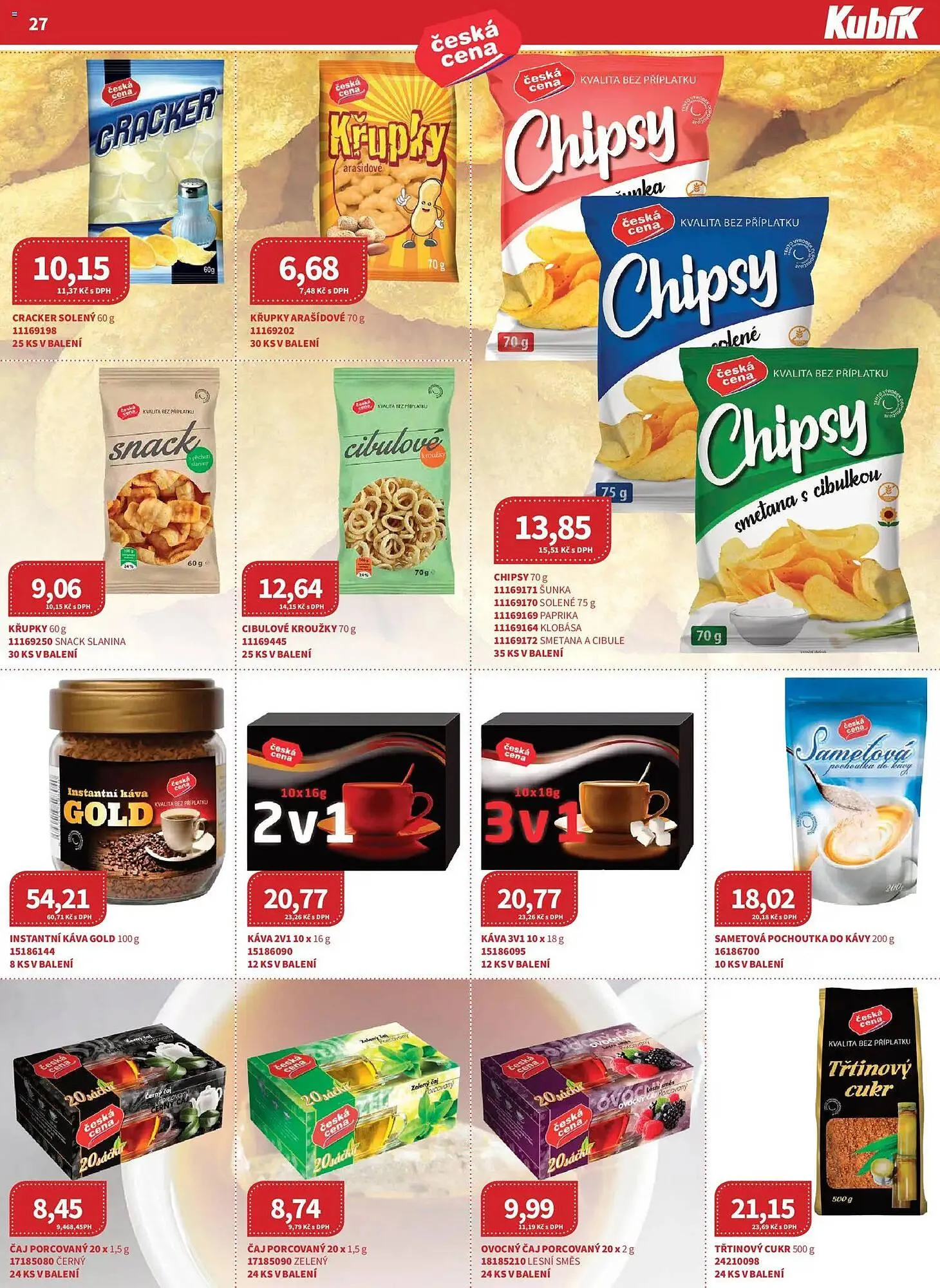 Kubík potraviny leták - 1. prosince 31. prosince 2025 - Page 27