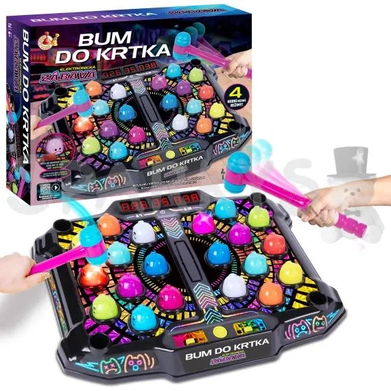 STUDO GAMES - Elektronická hra BUM DO KRTKA