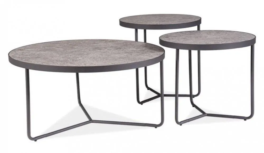 DEMETER sada 3 ks konferenčních stolků