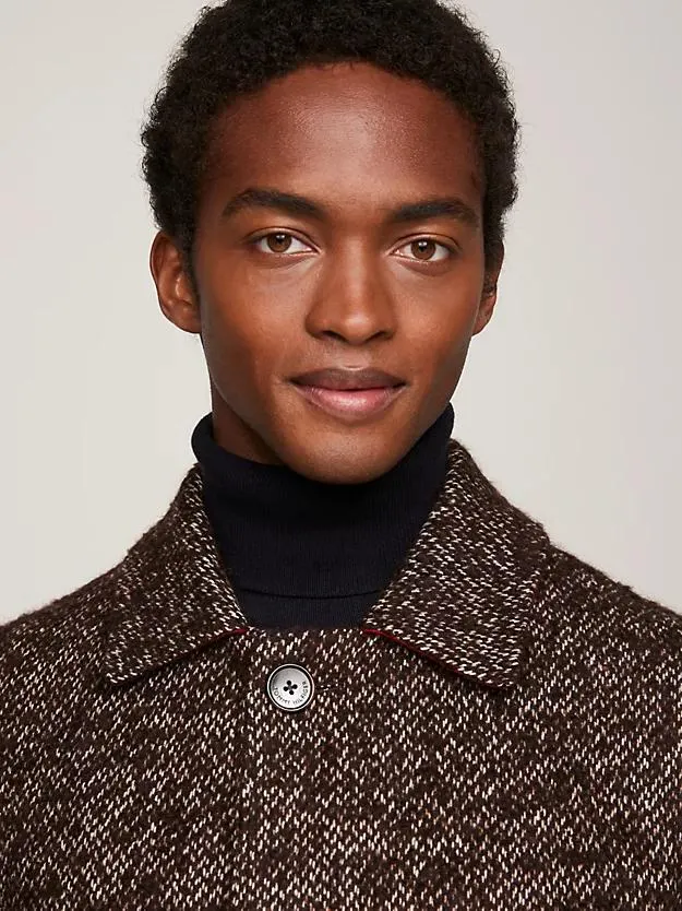 Bouclé Longline Coat