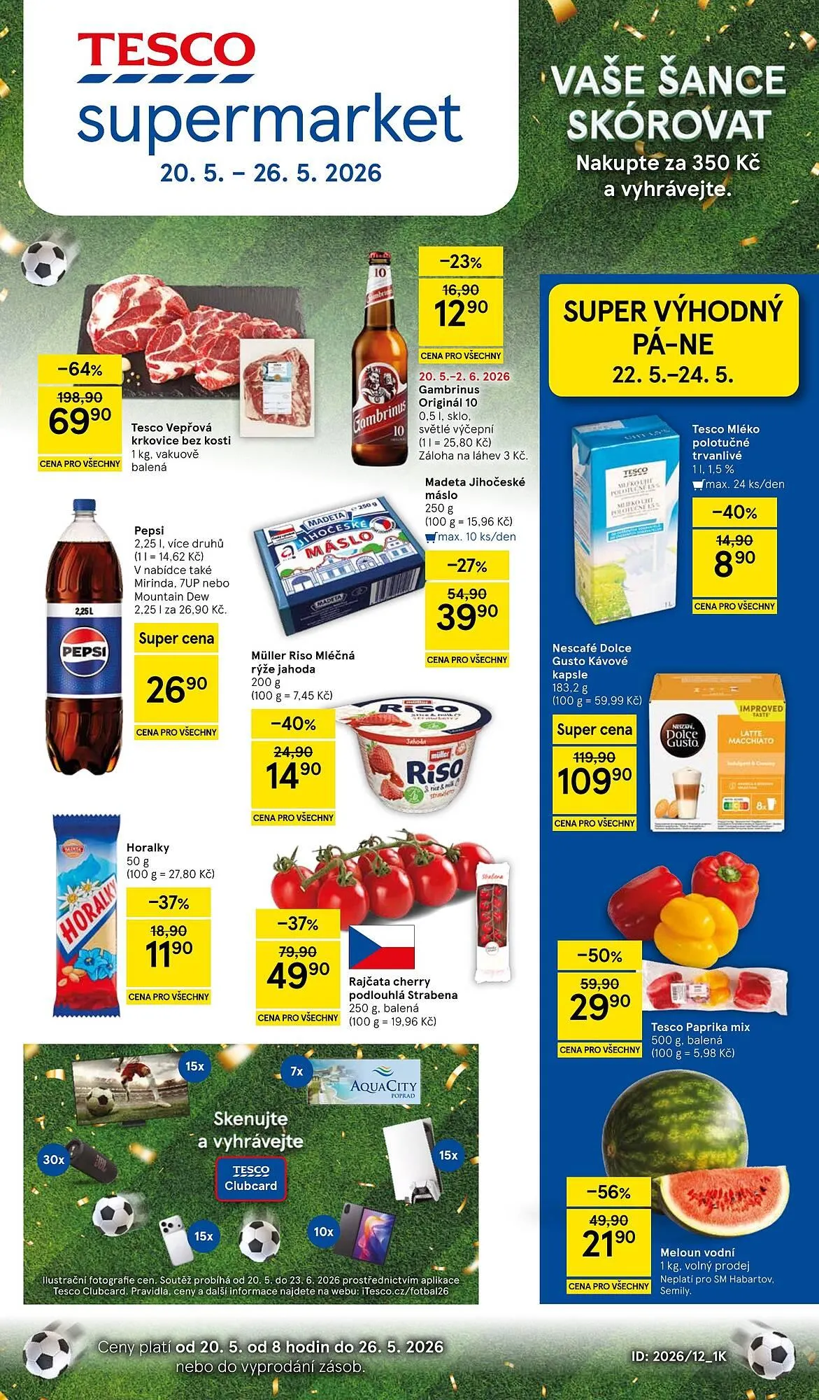 Tesco leták - 1