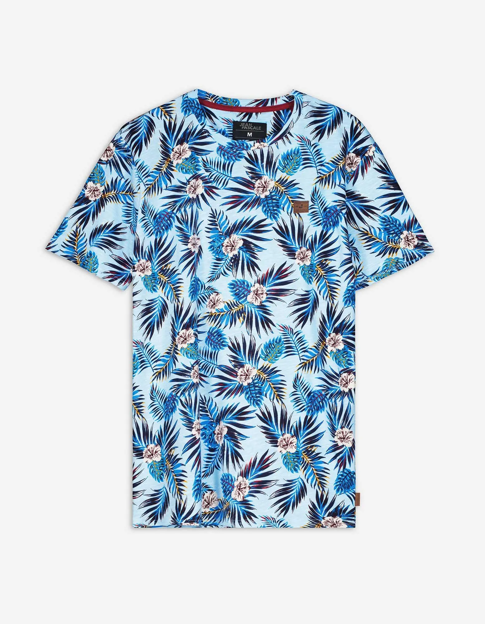 Tricou - Patch de etichetă - Albastru deschis