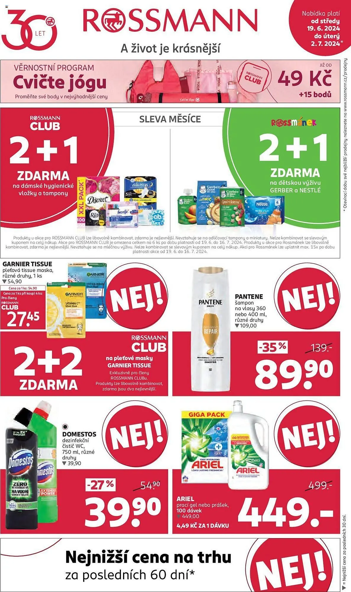 Rossmann leták - 19. června 2. července 2024 - Page 1