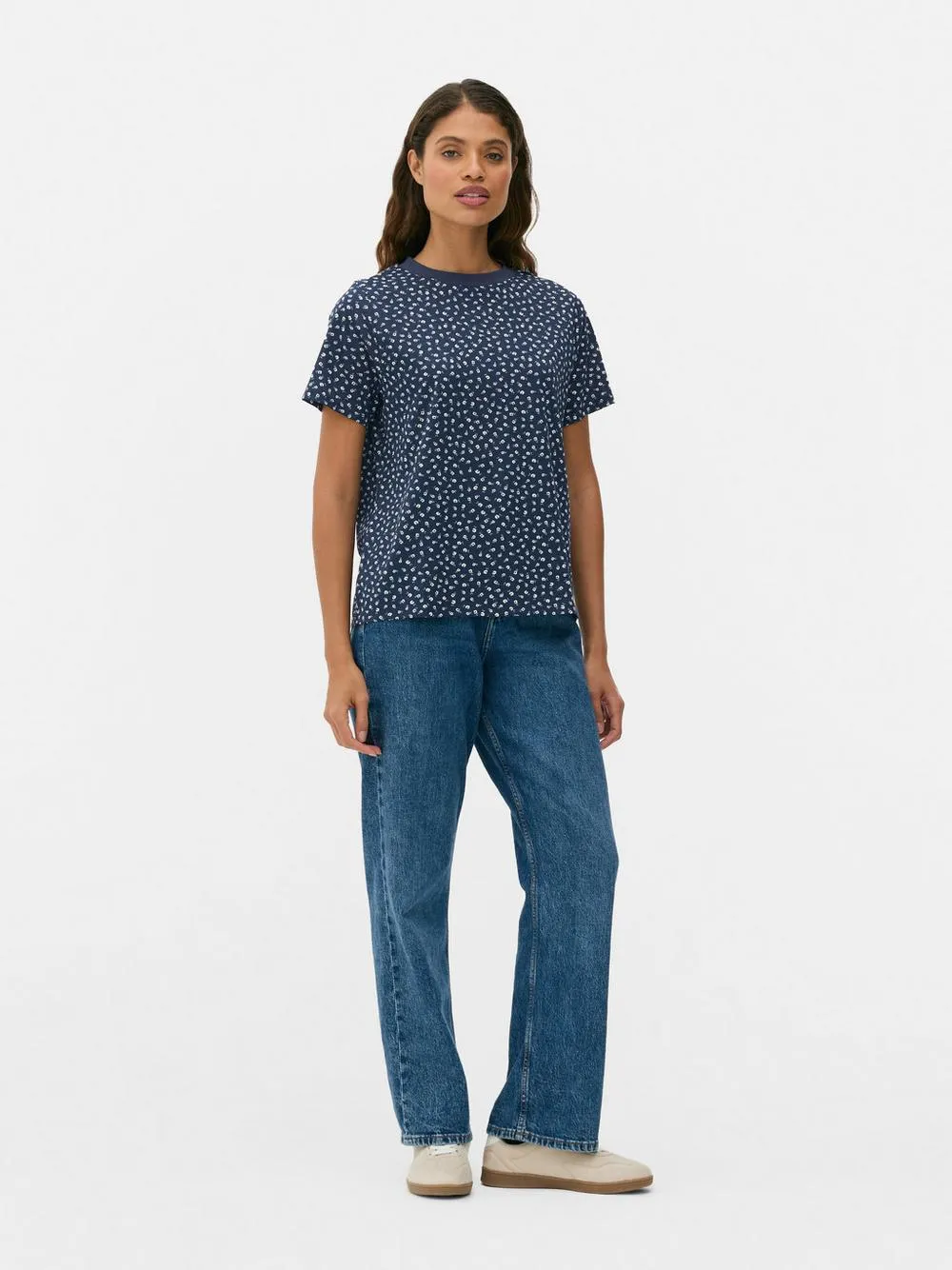 Tričko s kulatým výstřihem