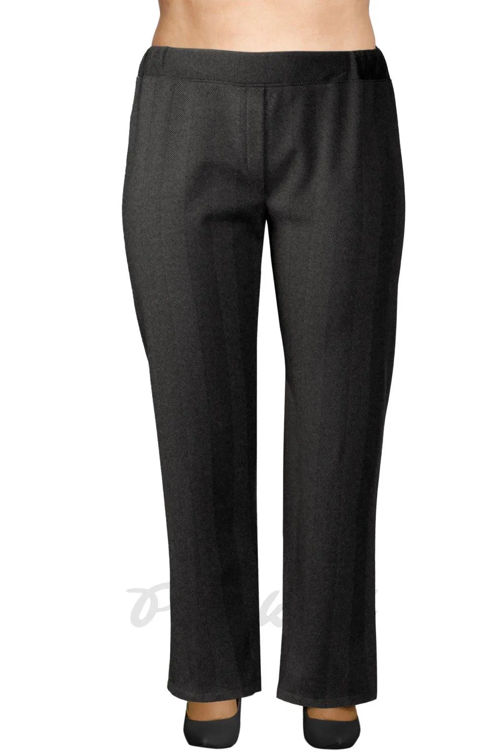 Zimní teplé kalhoty šedé - běžný sed nebo vyšší sed