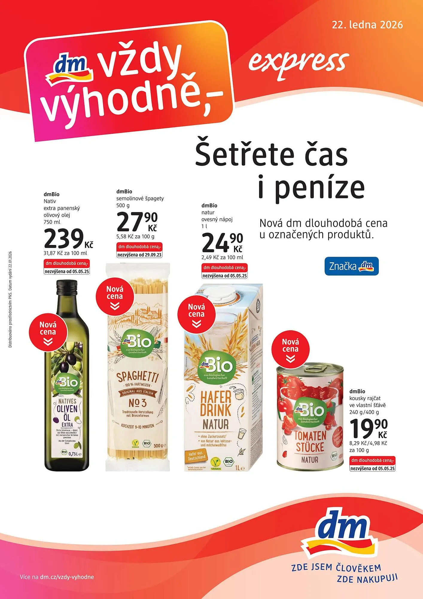 Dm drogerie leták - 1