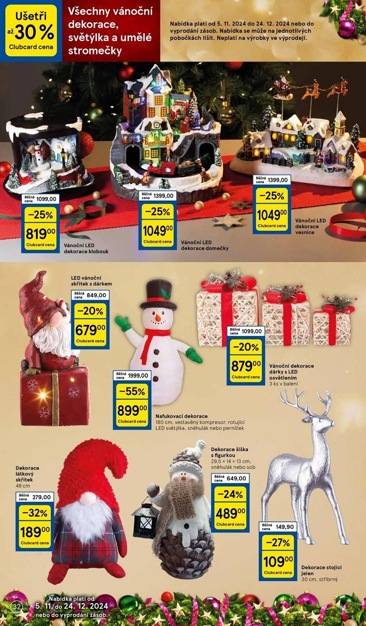 Tesco leták - 26. listopadu 24. prosince 2024 - Page 32