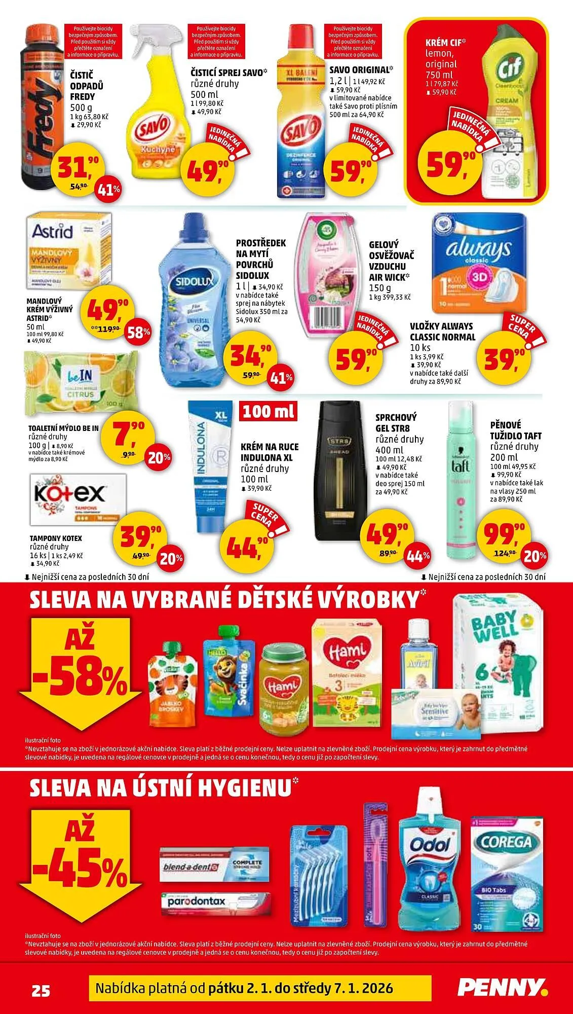 Penny Market leták - 2. ledna 7. ledna 2026 - Page 25