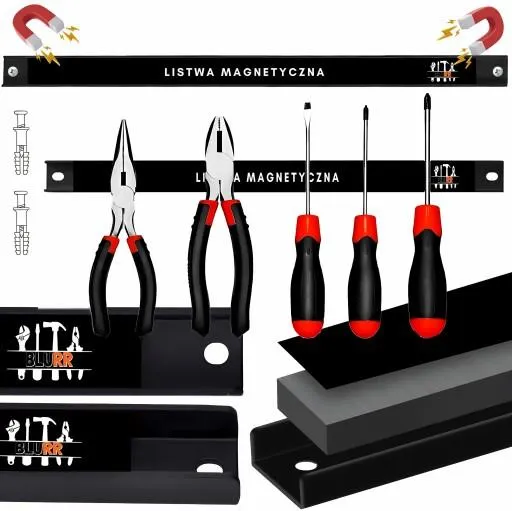 MAGNETICKÁ DÍLENSKÁ LIŠTA NA NÁŘADÍ SILNÁ DÉLKA 45 cm