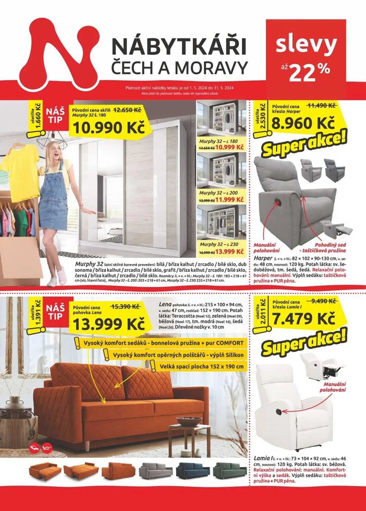 Nábytkáři Čech a Moravy leták - 1