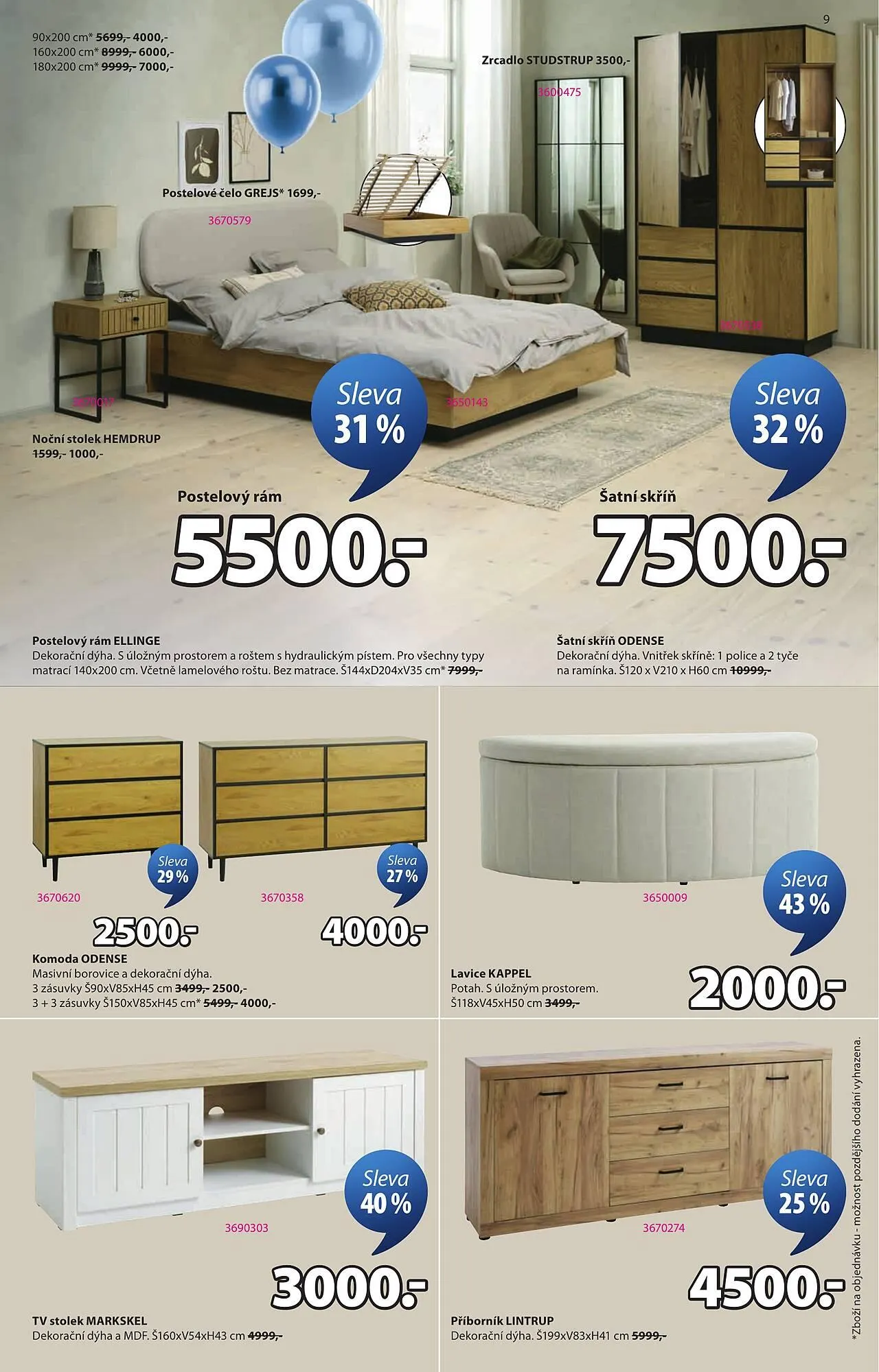 JYSK leták - 11. března 14. dubna 2026 - Page 9