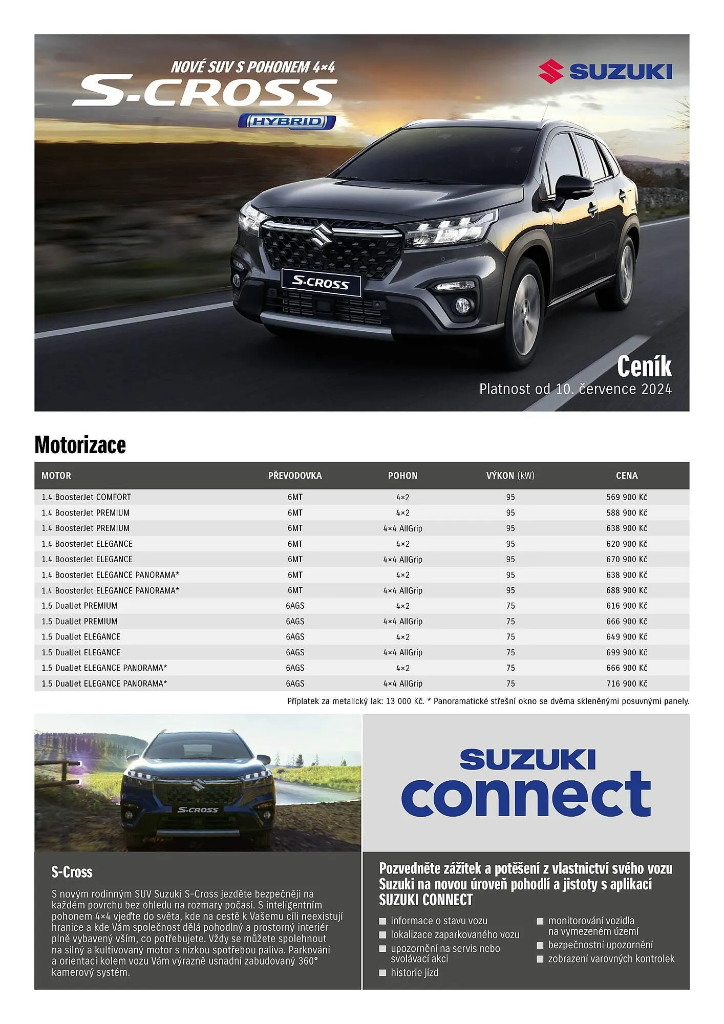 Suzuki S-Cross hybrid leták - 10. července 30. června 2025 - Page 1