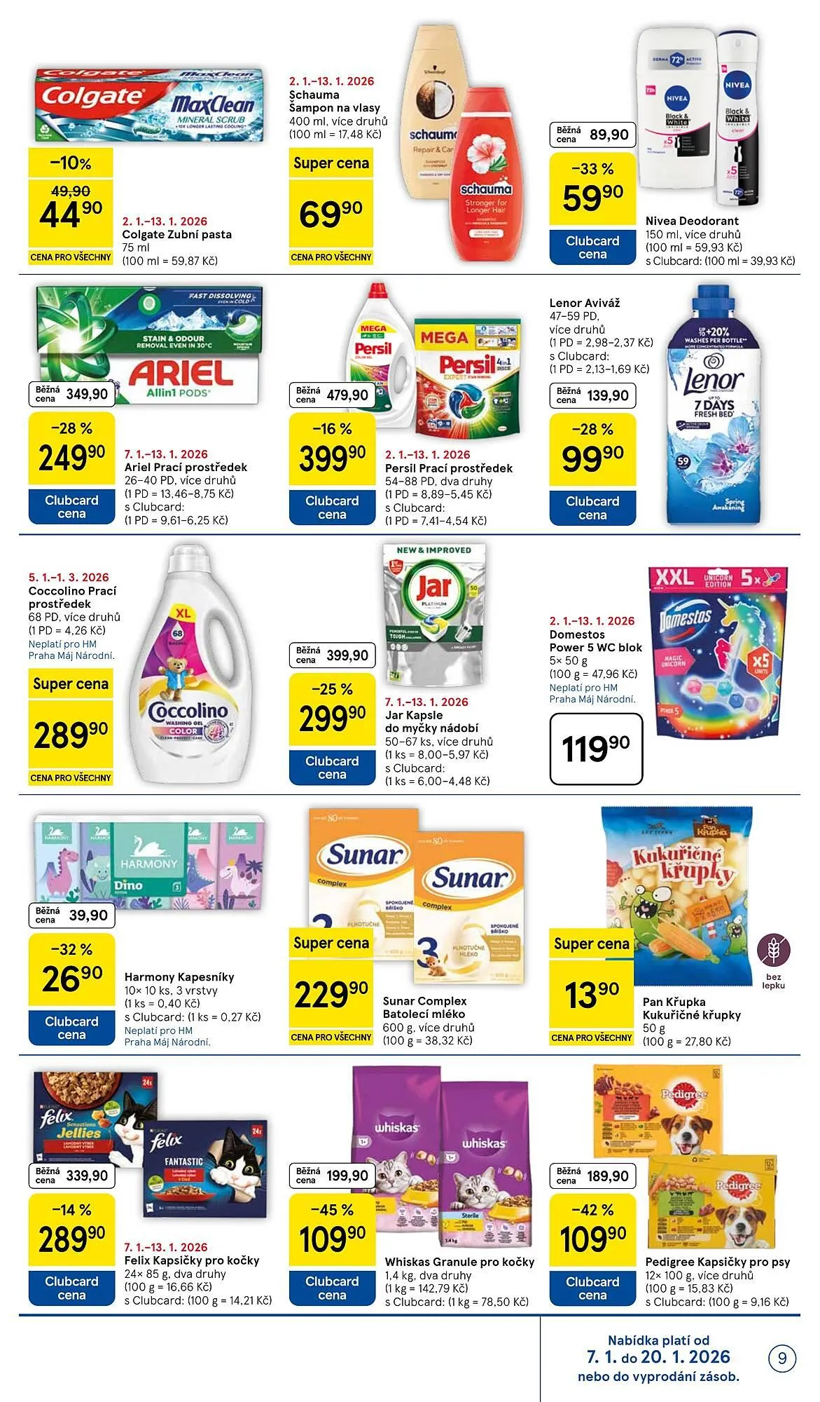 Tesco leták - 7. ledna 13. ledna 2026 - Page 9