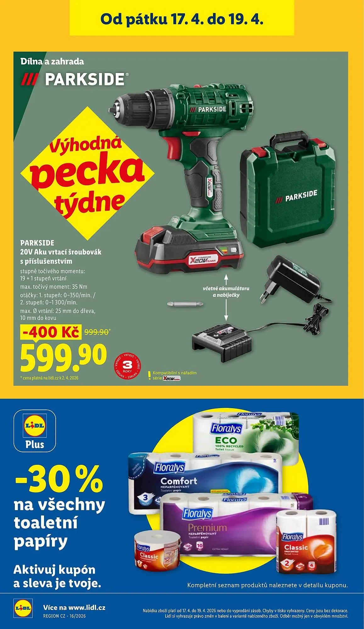 Lidl leták - 13. dubna 19. dubna 2026 - Page 26